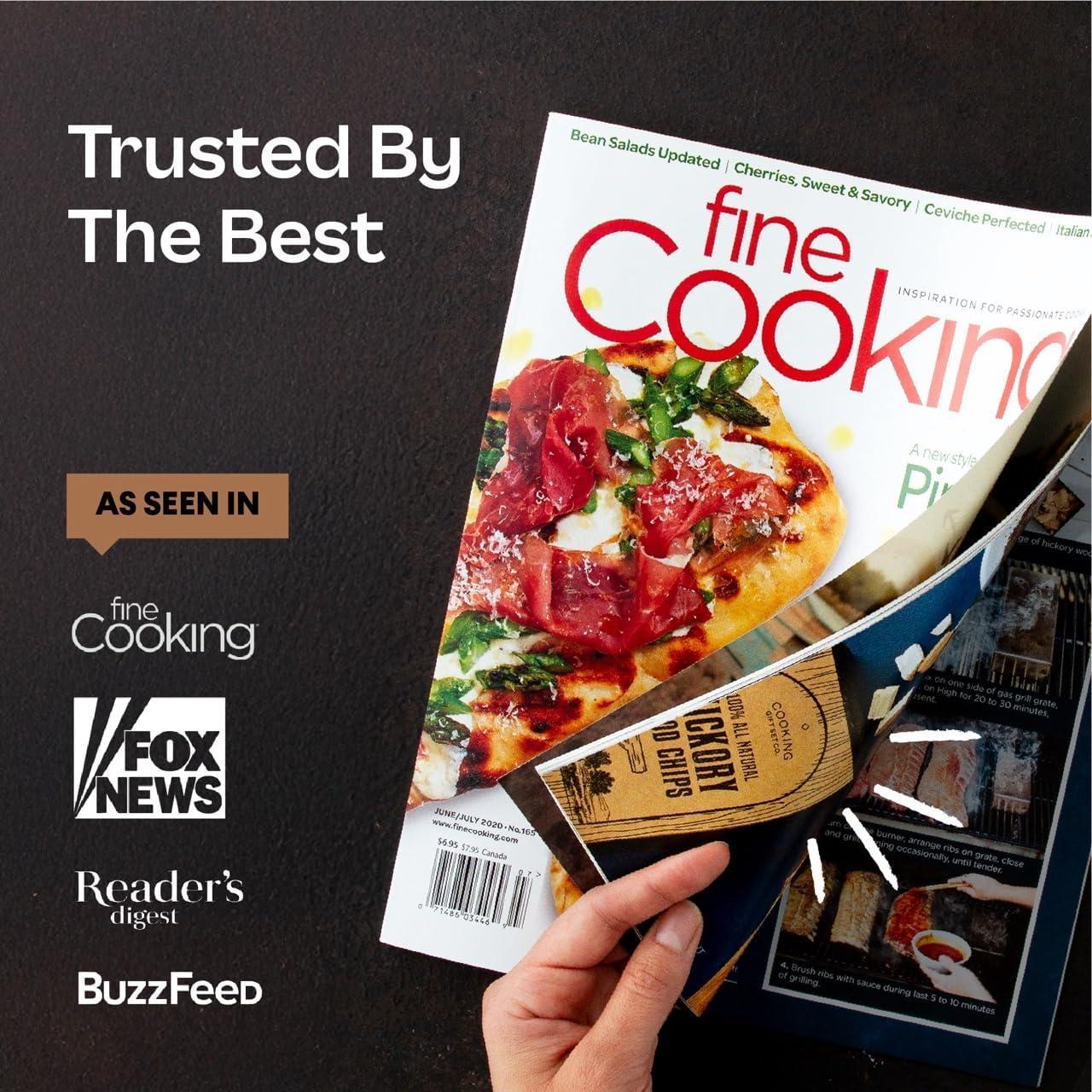 Paquete de Chips de Madera para Ahumador - 6 Sabores Naturales