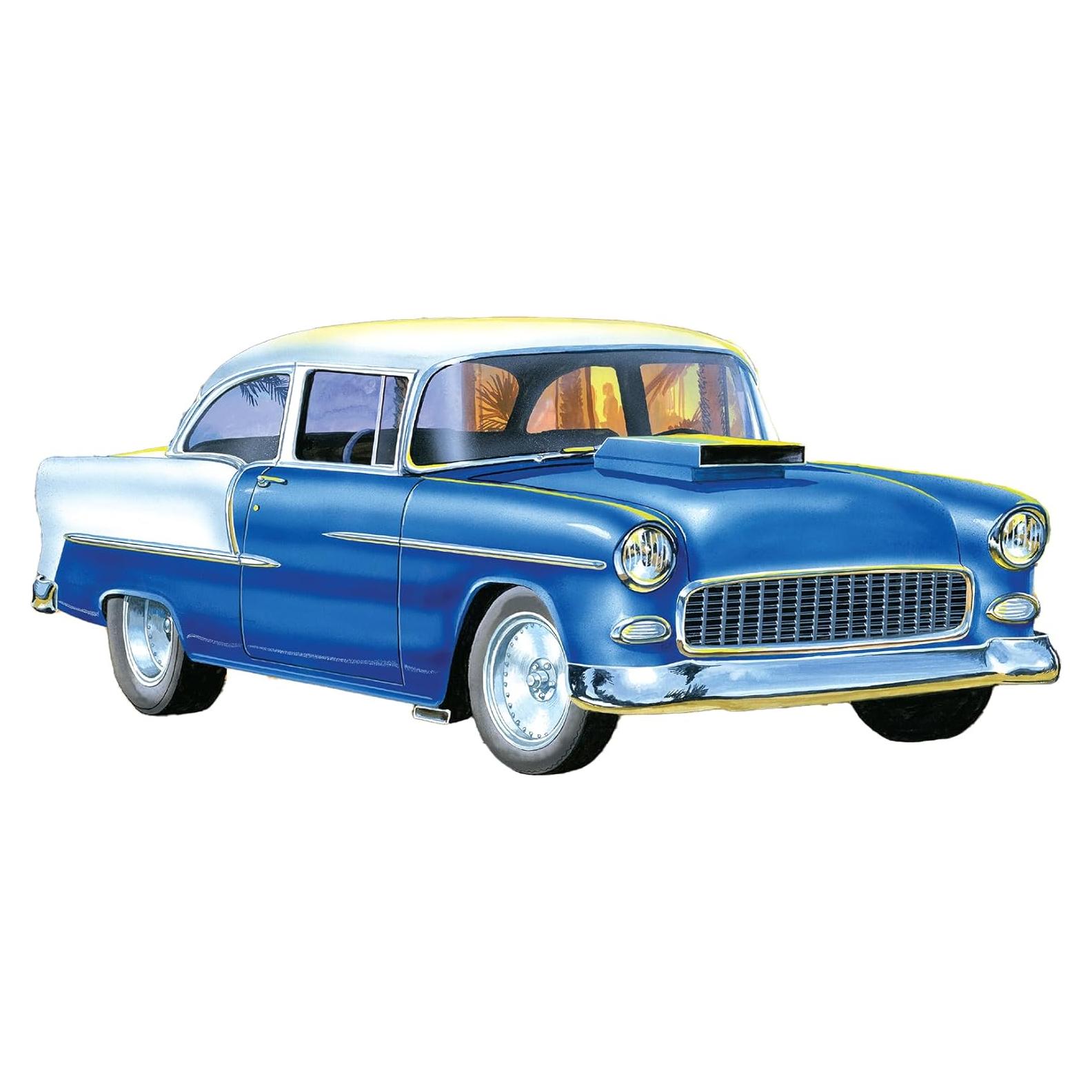 Kit de Modelo AMT 1955 Chevy Bel Air Sedan 1:25