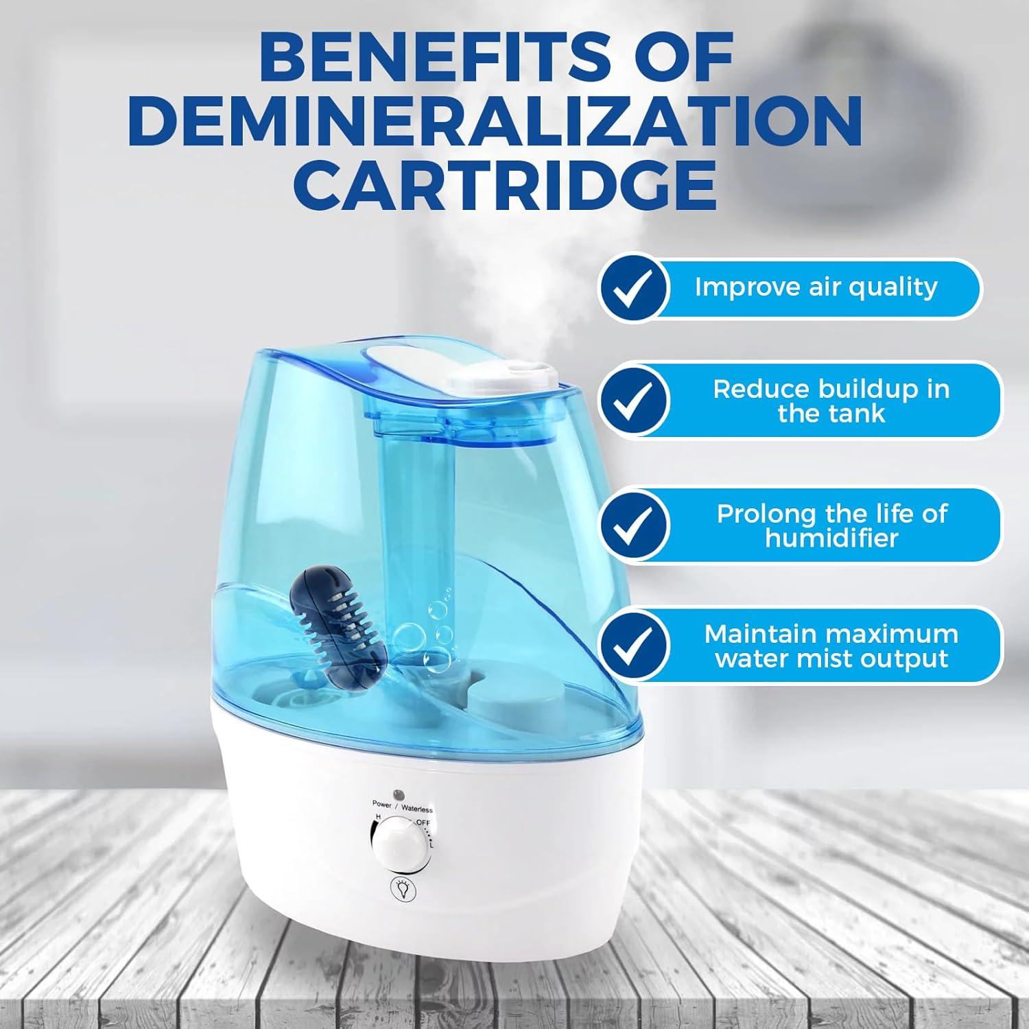 Paquete de 10 cartuchos desmineralizadores HoMedics 49.87g