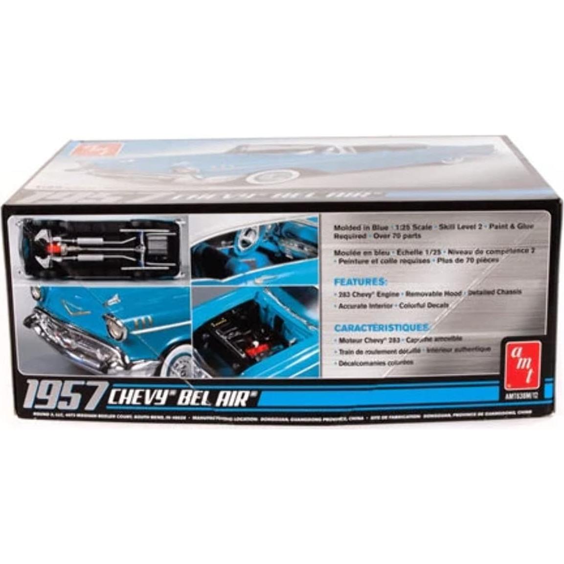 Modelo a Escala 1/25 Chevy Bel Air 1957 AMT