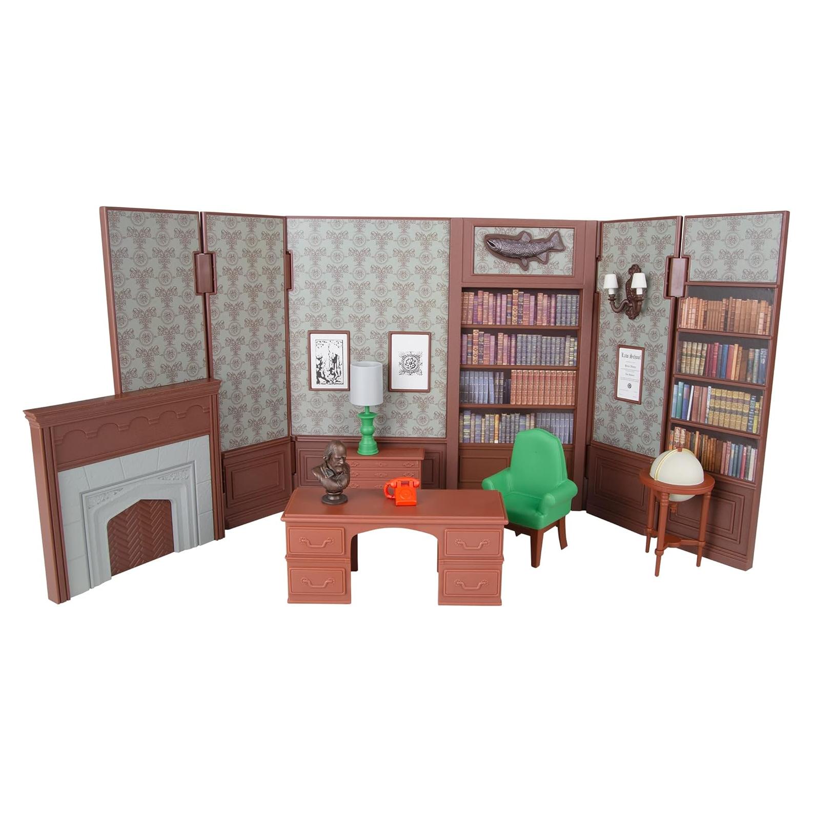 Playset Biblioteca Wayne Manor McFarlane Toys Batman 66