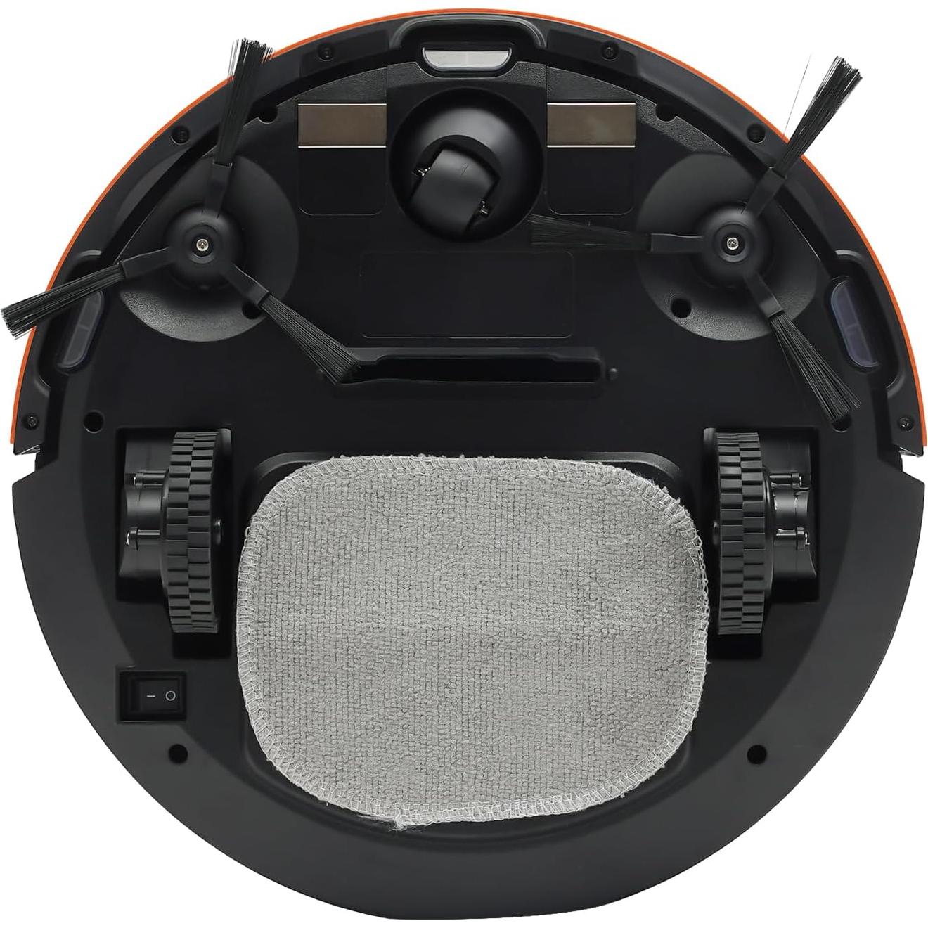 Aspiradora Robot Offabing 3 en 1, Succión 2700Pa, Negro