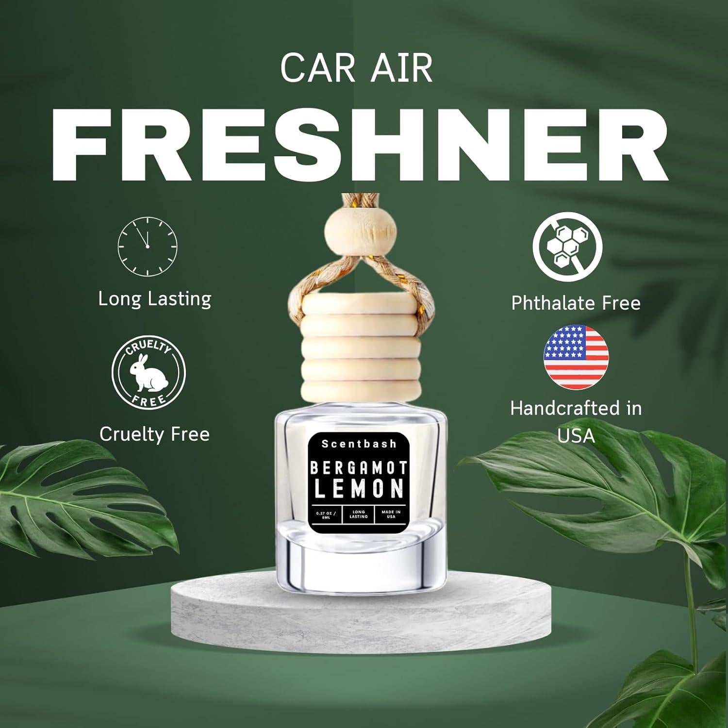 Ambientador de coche Scentbash Elite No. 01 - Aroma masculino