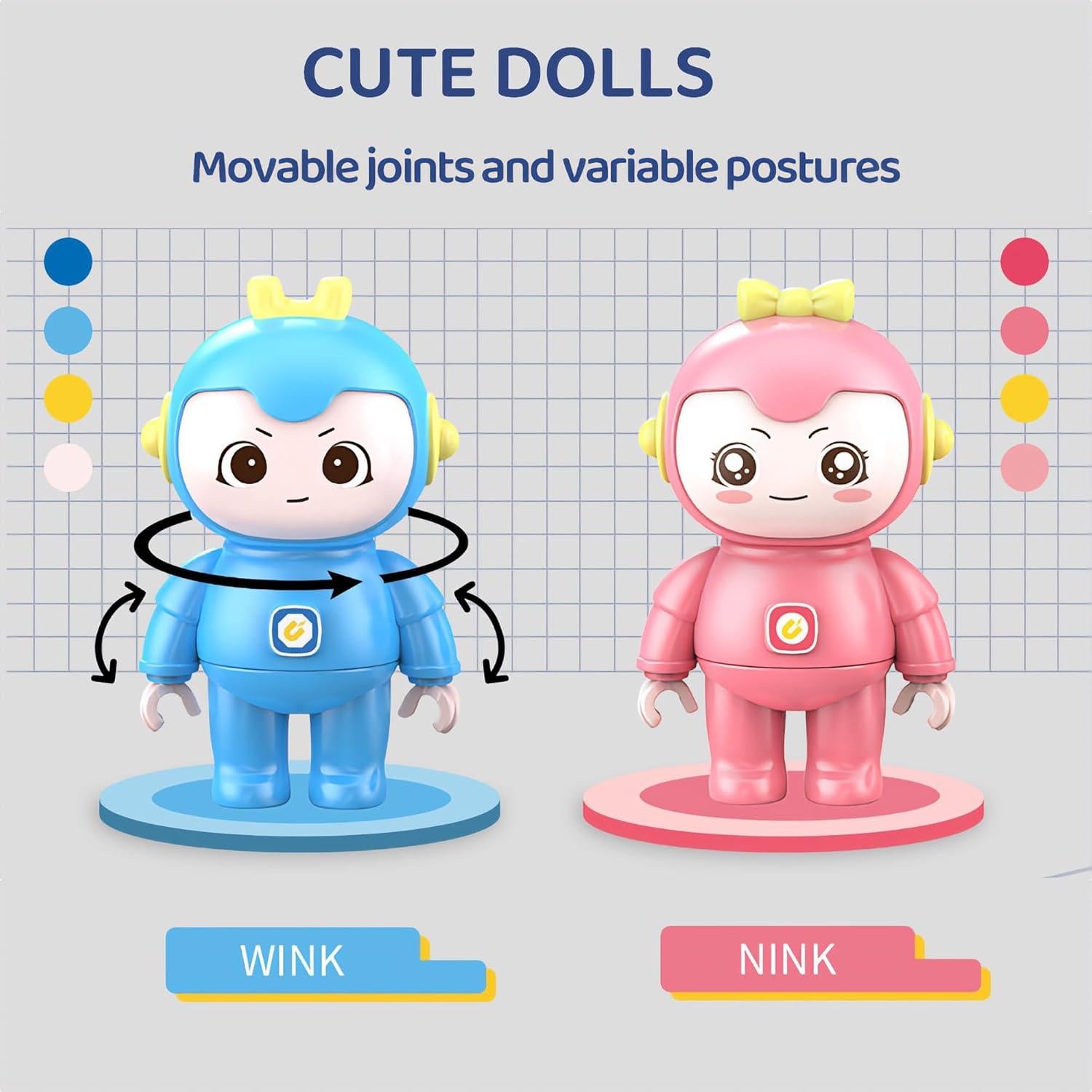 Juego de Pistas de Carreras Magnéticas Bella Globe 63 Piezas