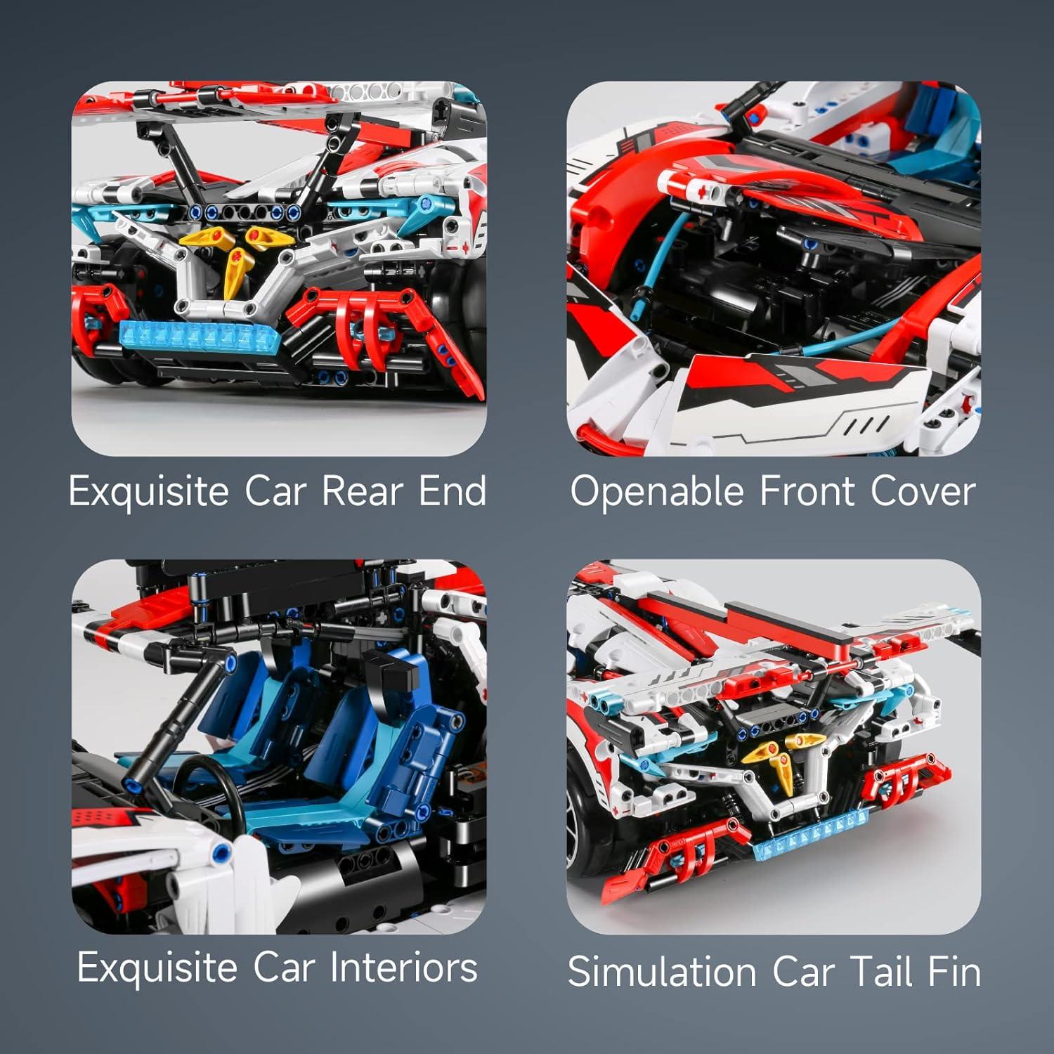 Kit de Construcción de Super Coches QIHU 9809-2 2277 PCS