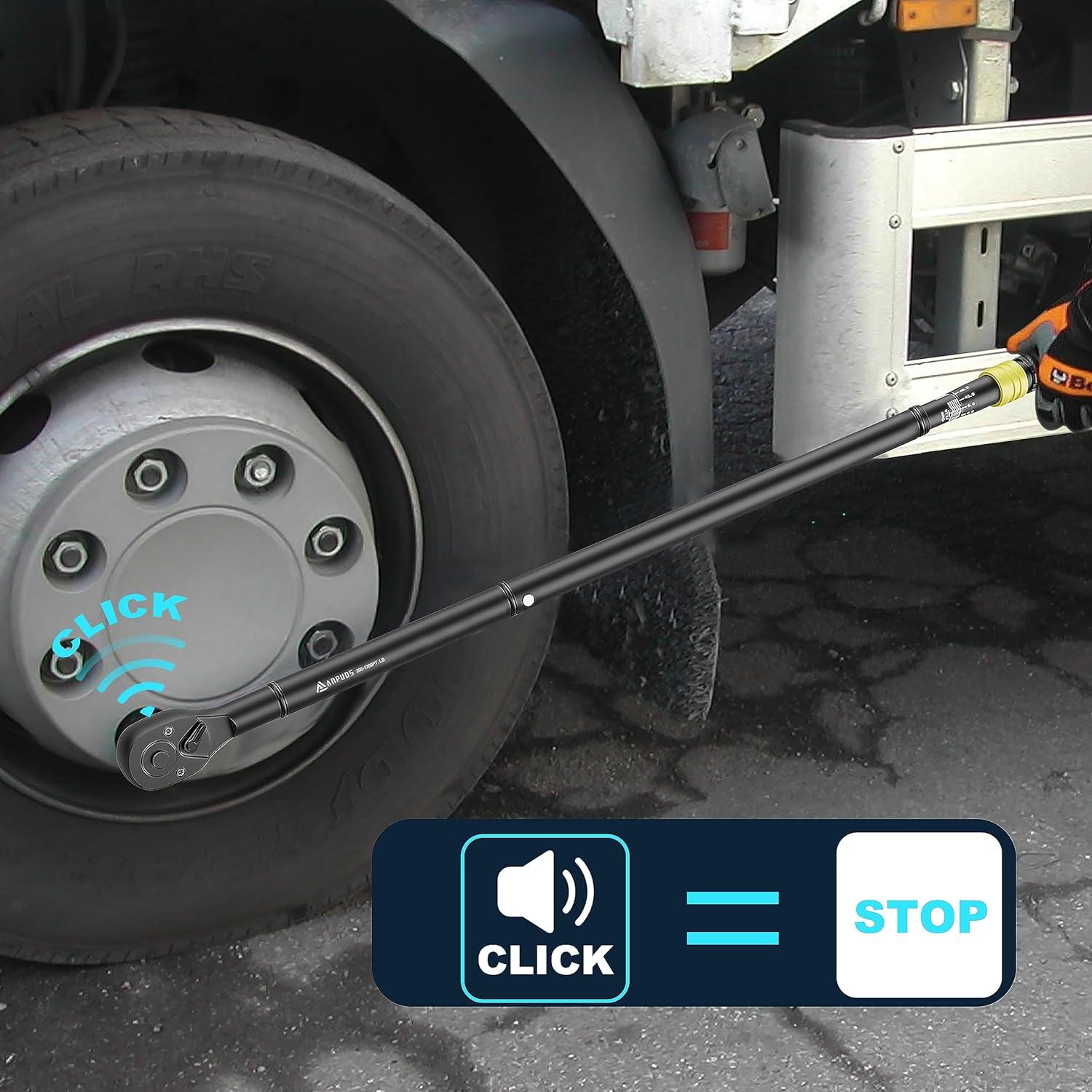 Llave de Torque ANPUDS 1 Pulgada 271-1626 Nm Doble Dirección