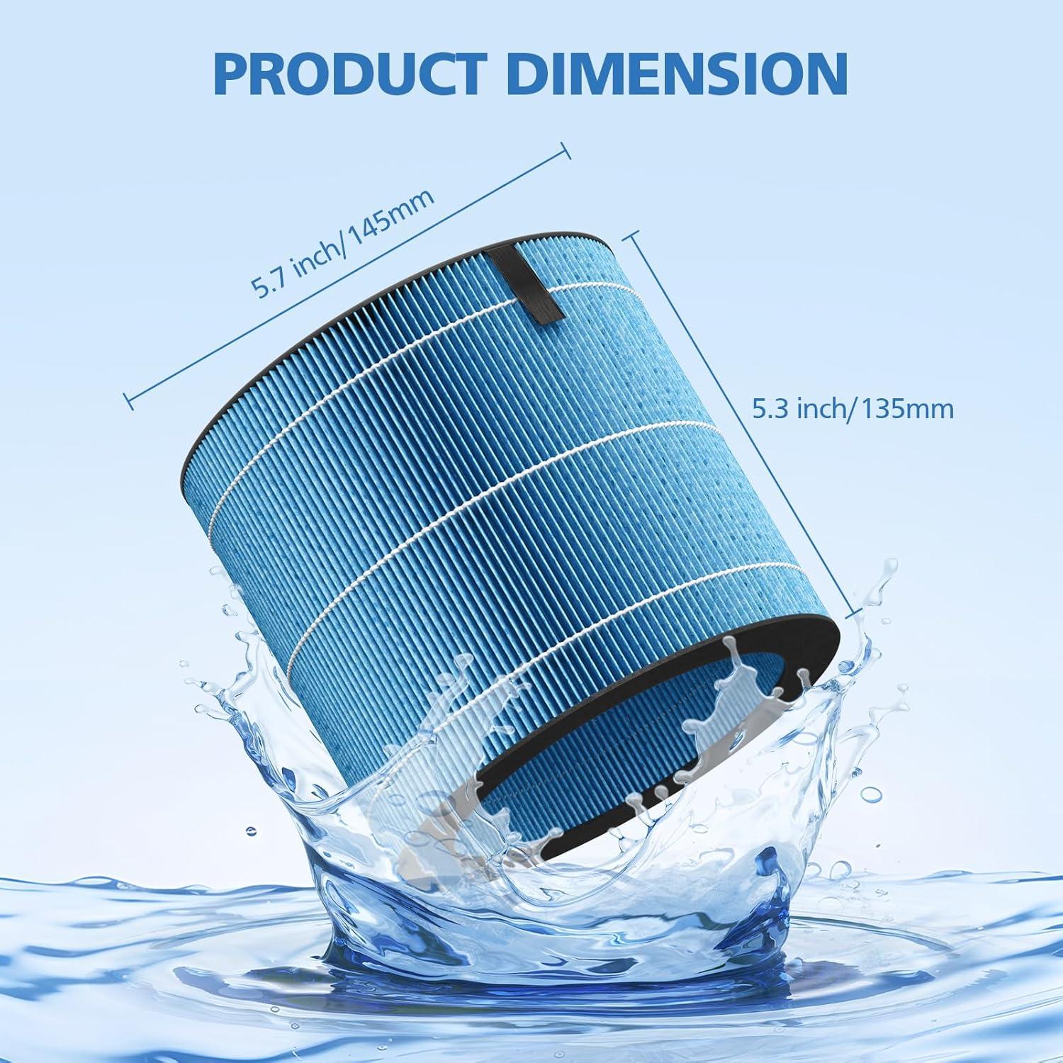 Filtro de Humidificador ShufudeJa MIRO PRO 2 Piezas HEPA H13