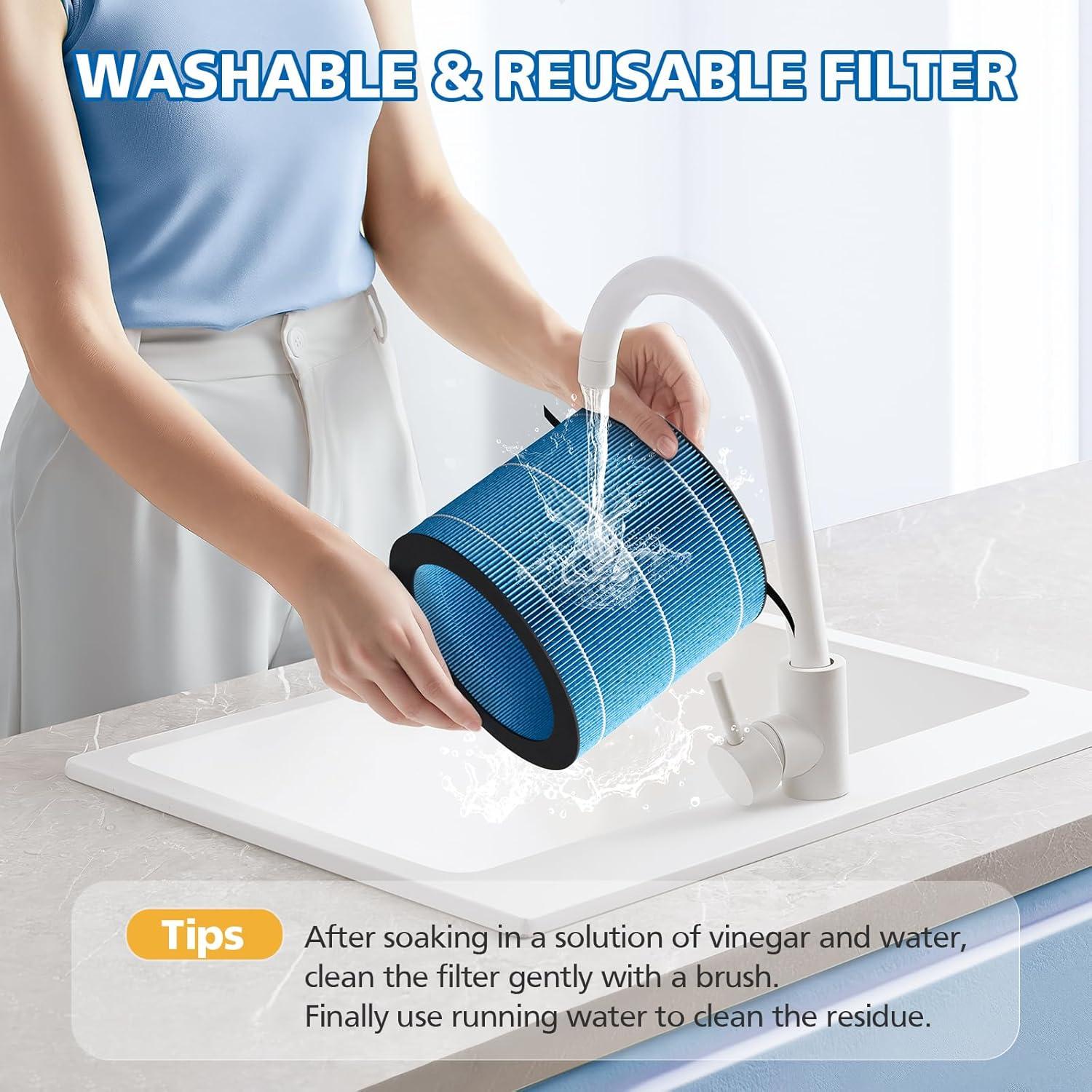 Filtro de Humidificador ShufudeJa MIRO PRO 2 Piezas HEPA H13