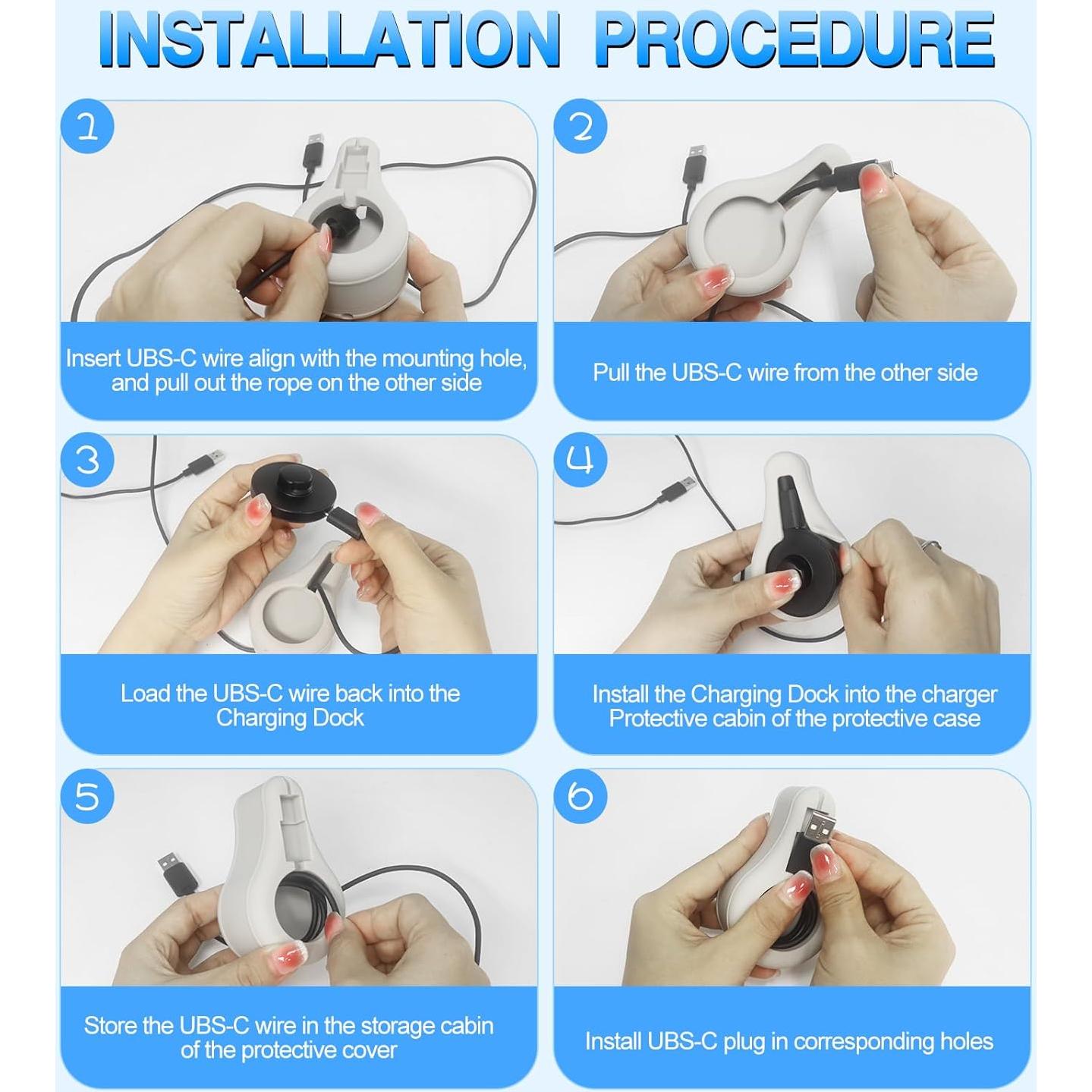 Cubierta Protectora de Silicona WADVCU para Cargador Oura Ring Gen3