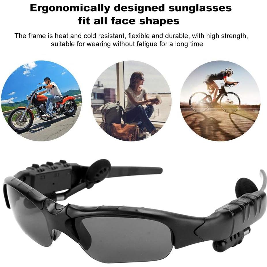 Gafas de sol Bluetooth Yoidesu polarizadas para música