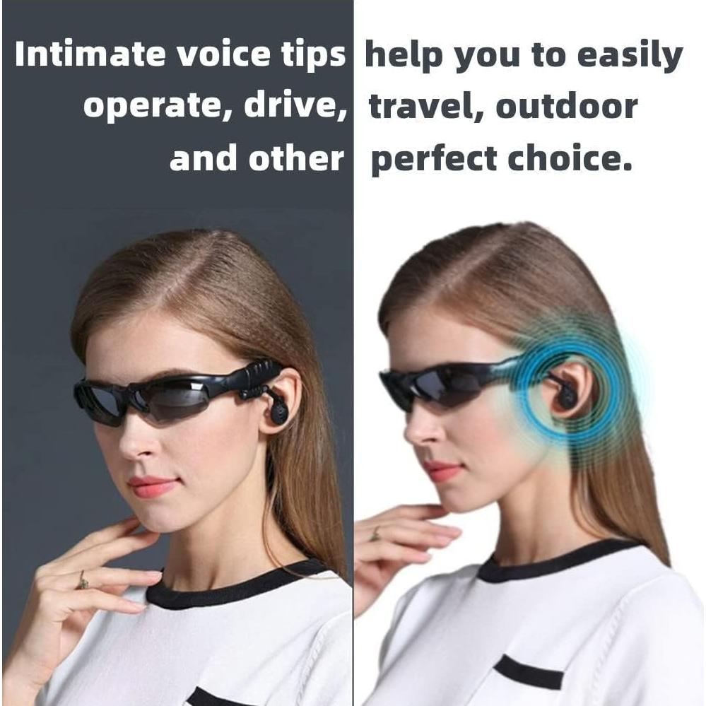 Gafas de sol Bluetooth Yoidesu polarizadas para música