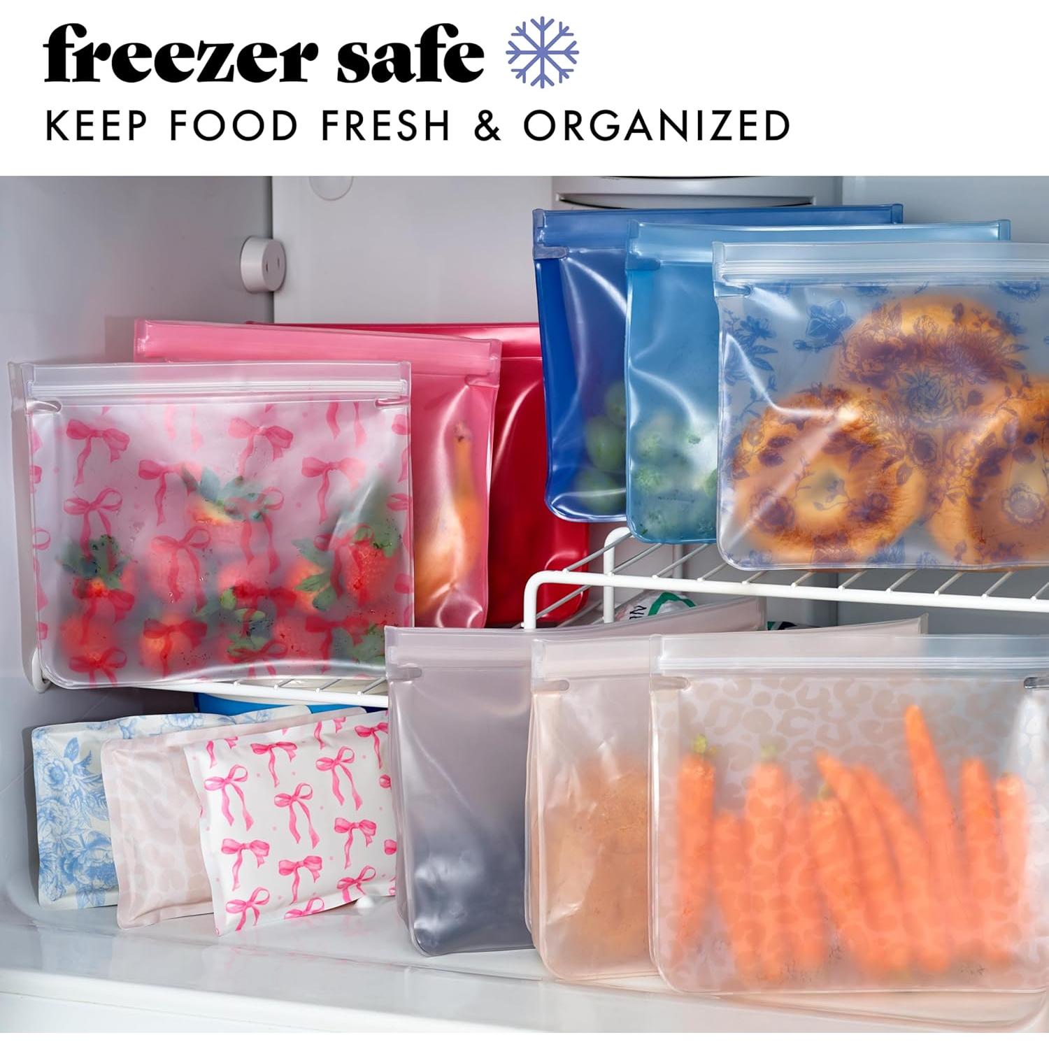 Bolsas de Almacenamiento Reutilizables Fit & Fresh 3 Piezas PEVA