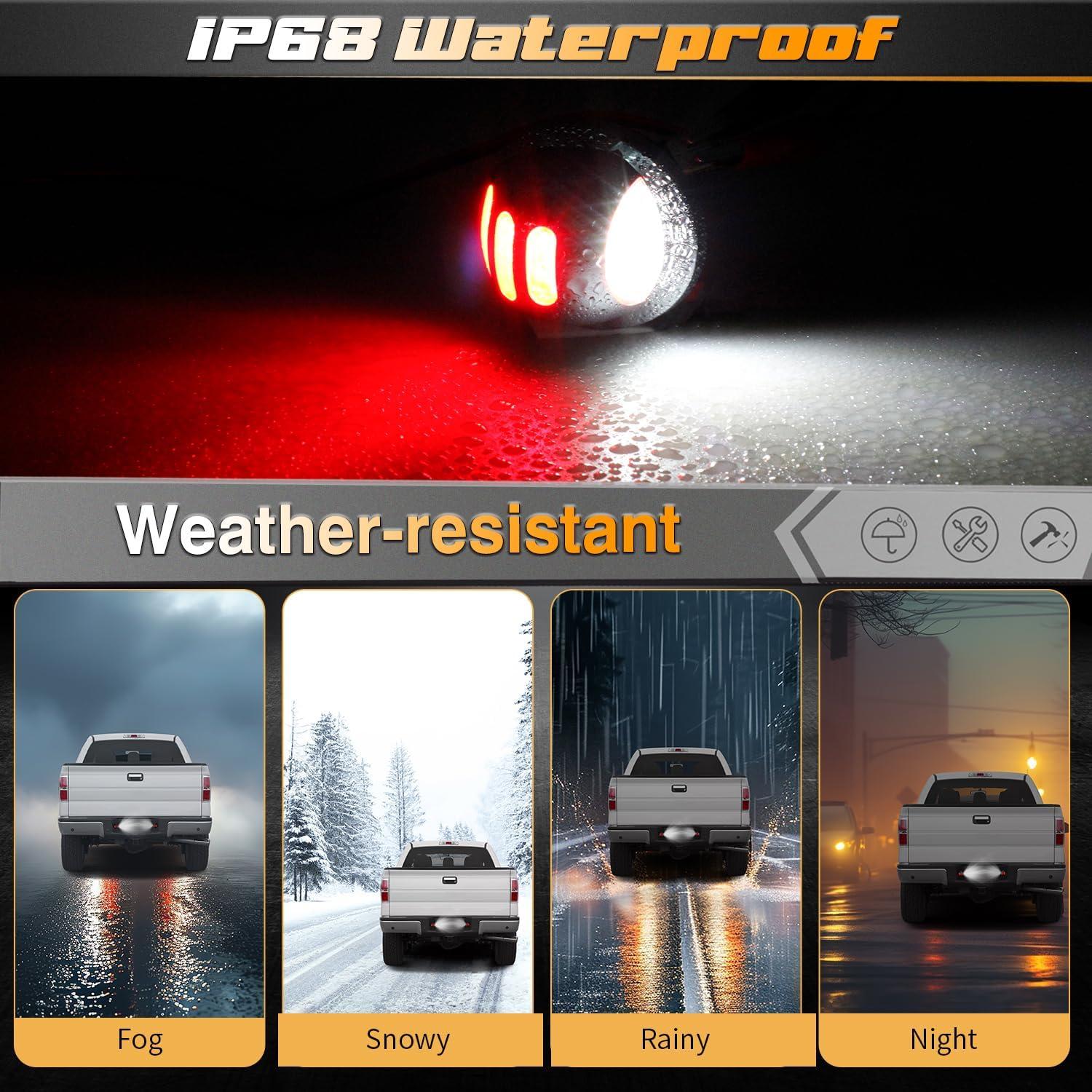 Luz de Placa de Licencia LED HERCOO para Ford y Lincoln