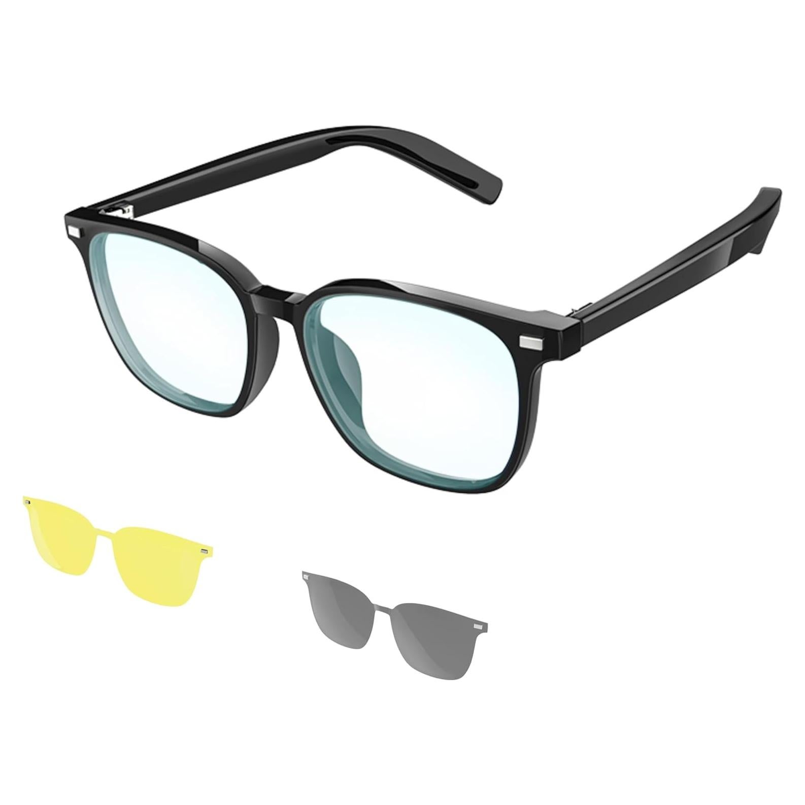 Gafas de Audio Bluetooth HUOSUC G05-T3 Anti Luz Azul