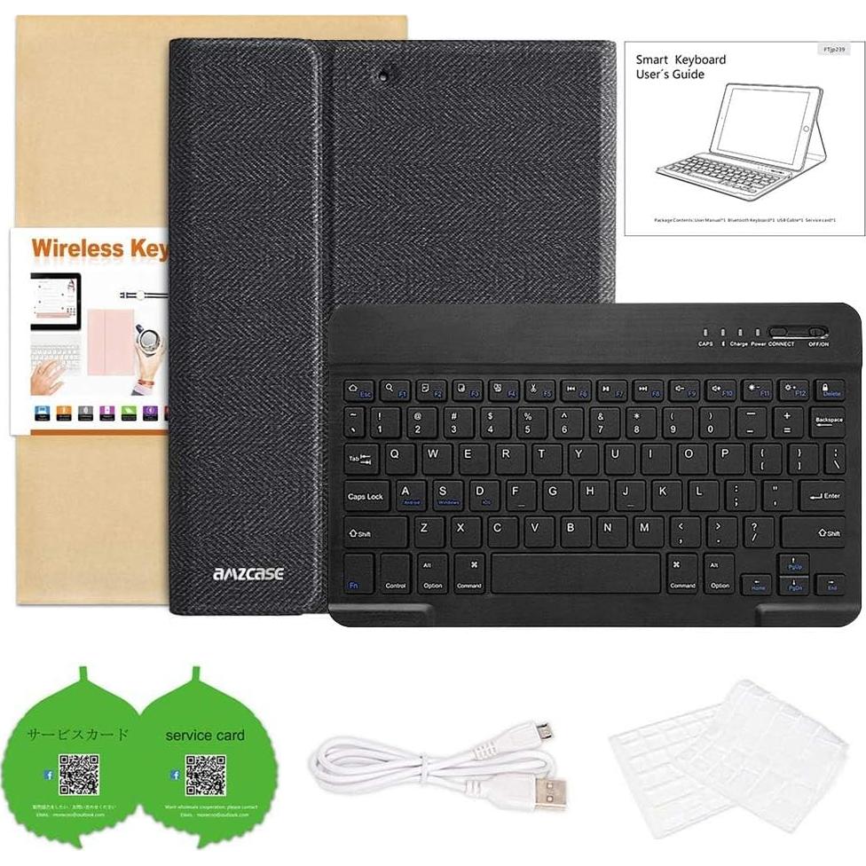 Funda con Teclado Bluetooth aMZCaSE para iPad Pro 9.7"