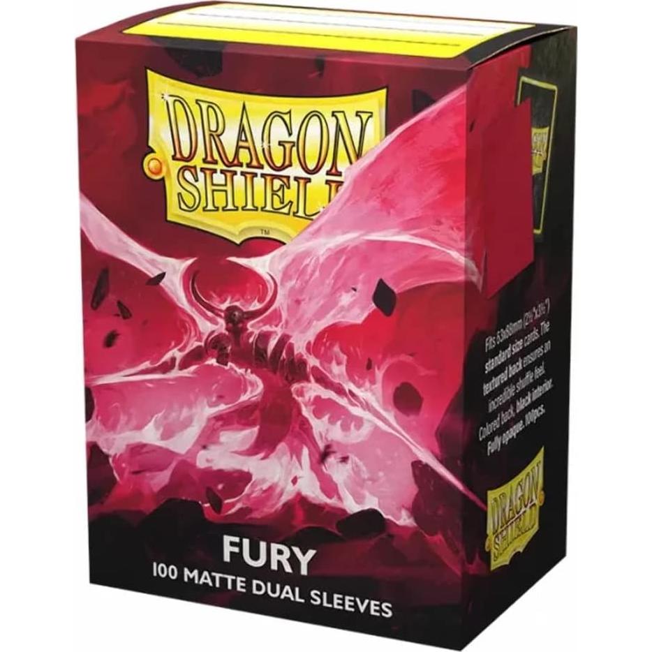 Mangas Dragon Shield Dual Mate para Cartas Estándar 100 CT