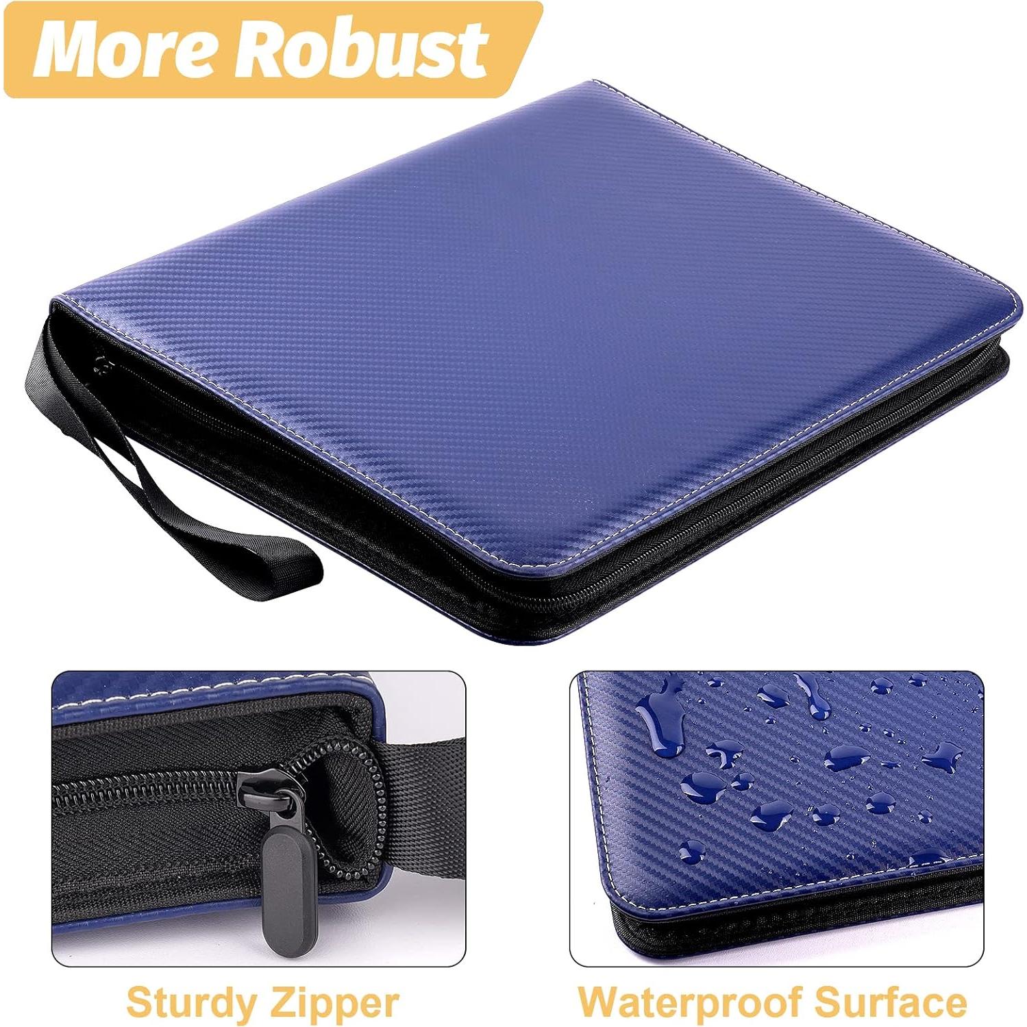 Carpeta de Tarjetas GERMUN TRADINGBINDER-003-1 720 Bolsillos Azul