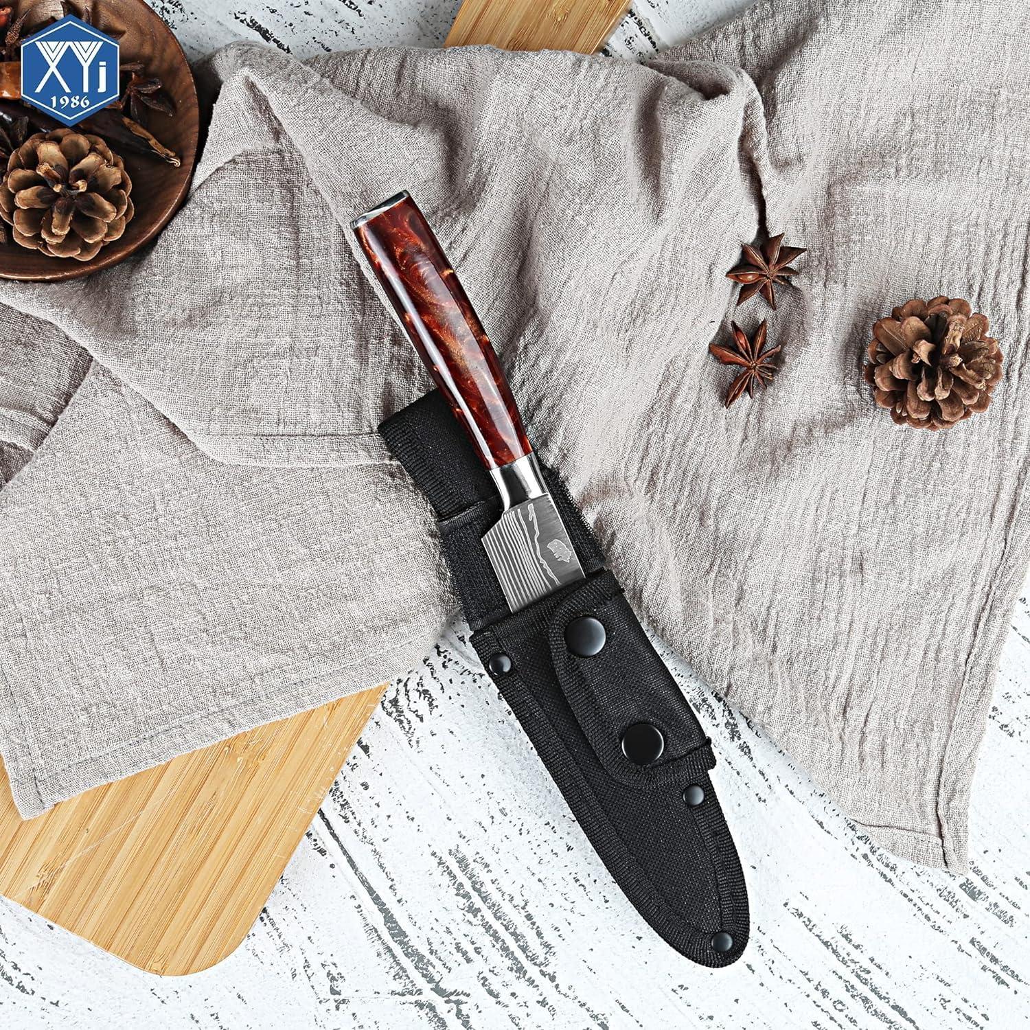 Funda Universal para Cuchillo XYJ de Tela Oxford Negra 14x5 cm