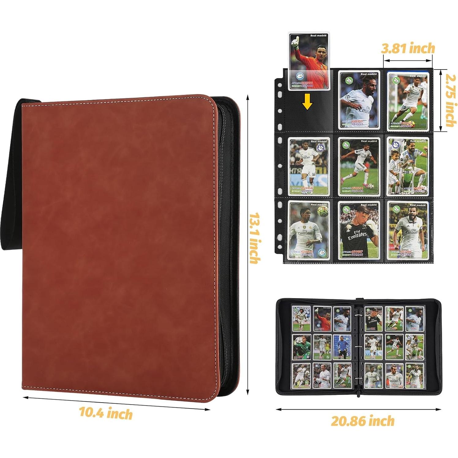 Carpeta de Tarjetas GERMUN 720 Bolsillos Impermeable