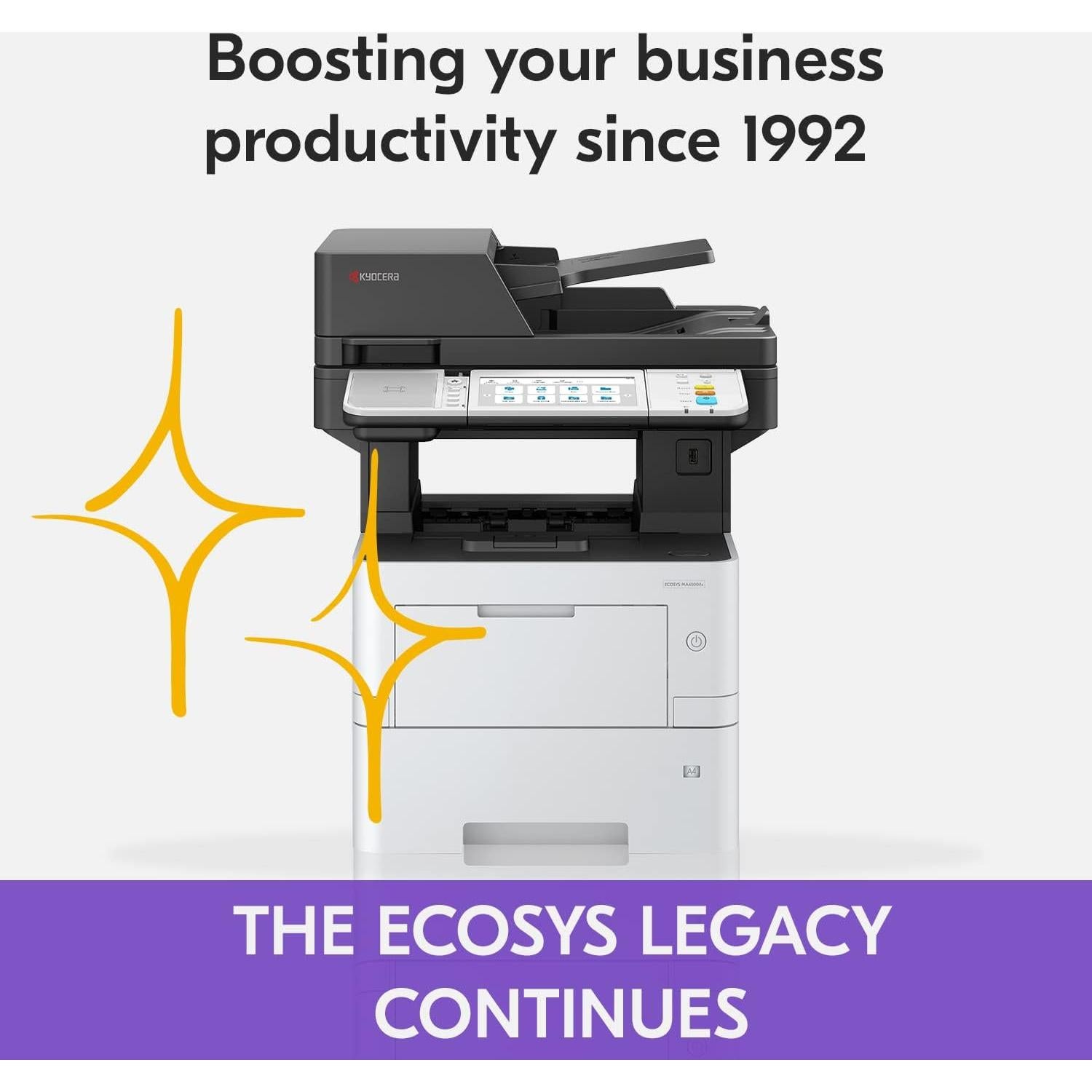 Impresora Láser Monocromática KYOCERA ECOSYS MA4500ifx 47 ppm