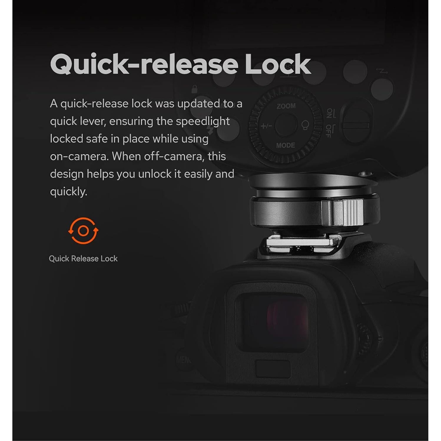 Flash Godox V860III-S para Cámara Sony, E-TTL II, 2600mAh