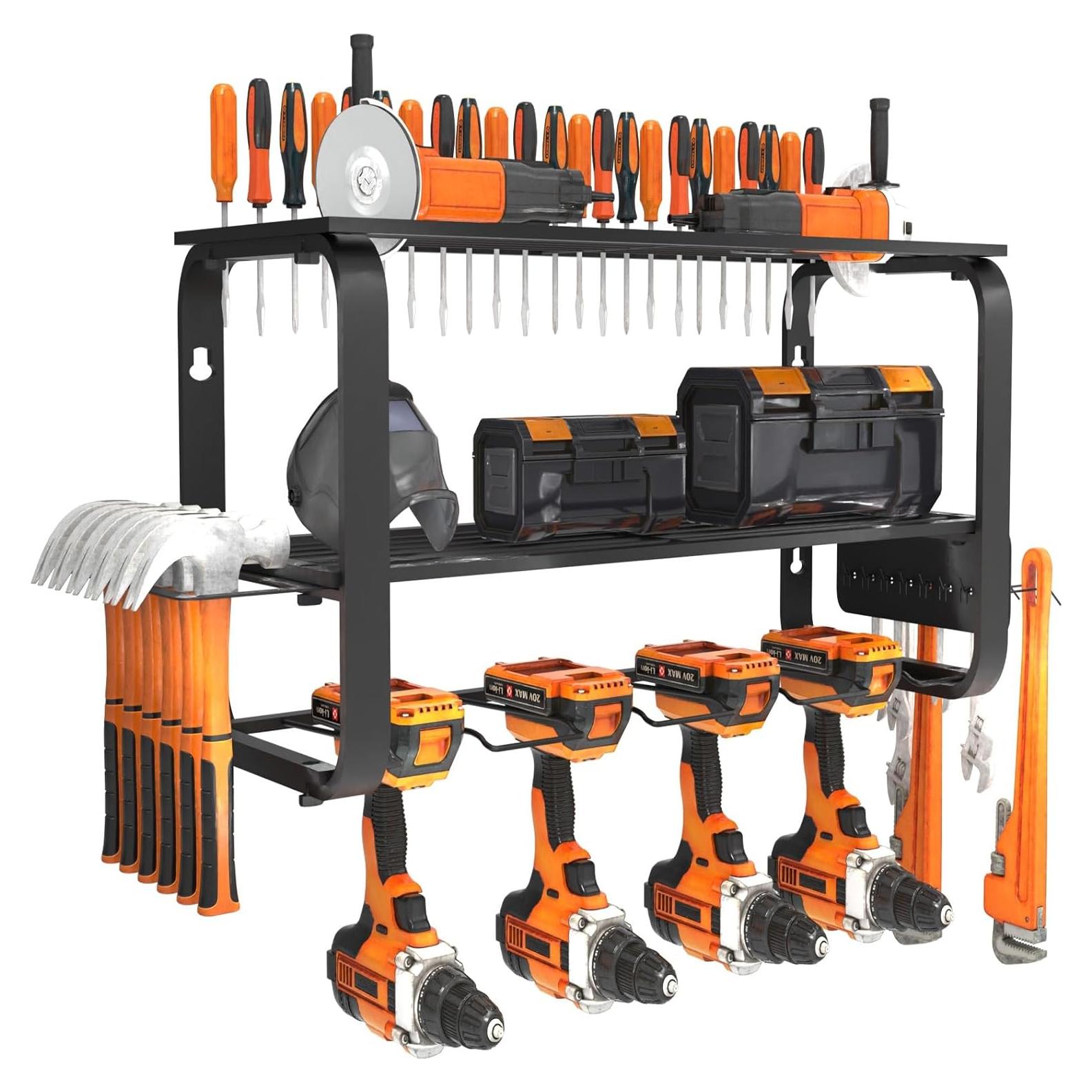 Organizador de Herramientas Zhirxo Montaje en Pared 3 Capas 90 Kg