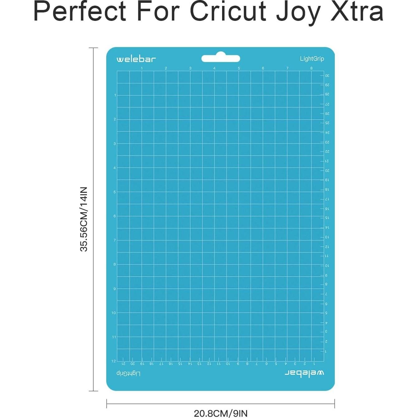 Mats de Corte Welebar 8.5"x12" para Cricut Joy Xtra - 3 Piezas