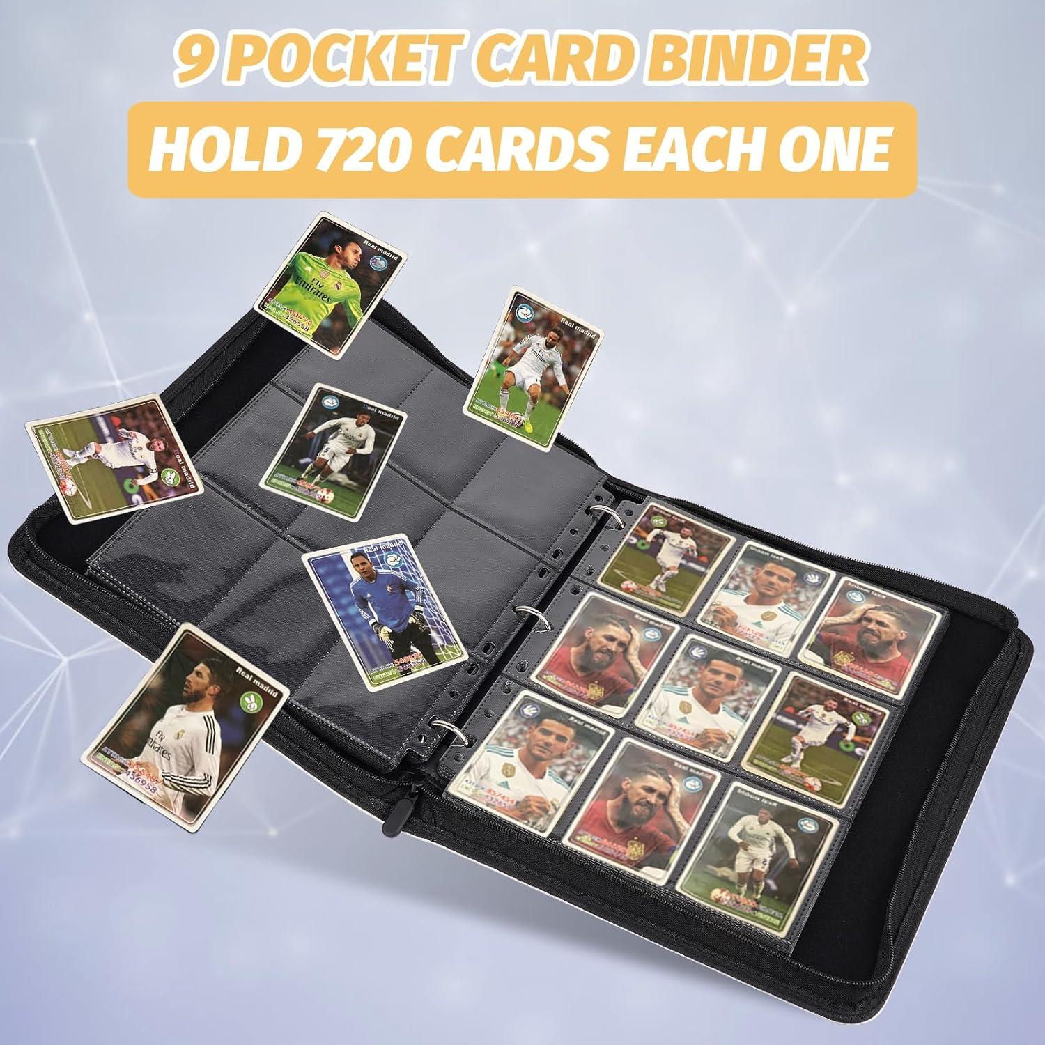 Carpeta de Tarjetas TradingBinder 720 Bolsillos Blanco