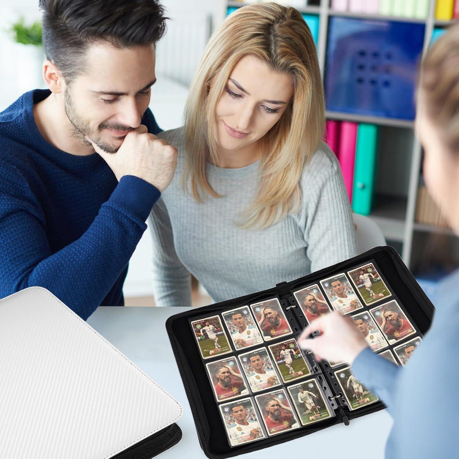 Carpeta de Tarjetas TradingBinder 720 Bolsillos Blanco