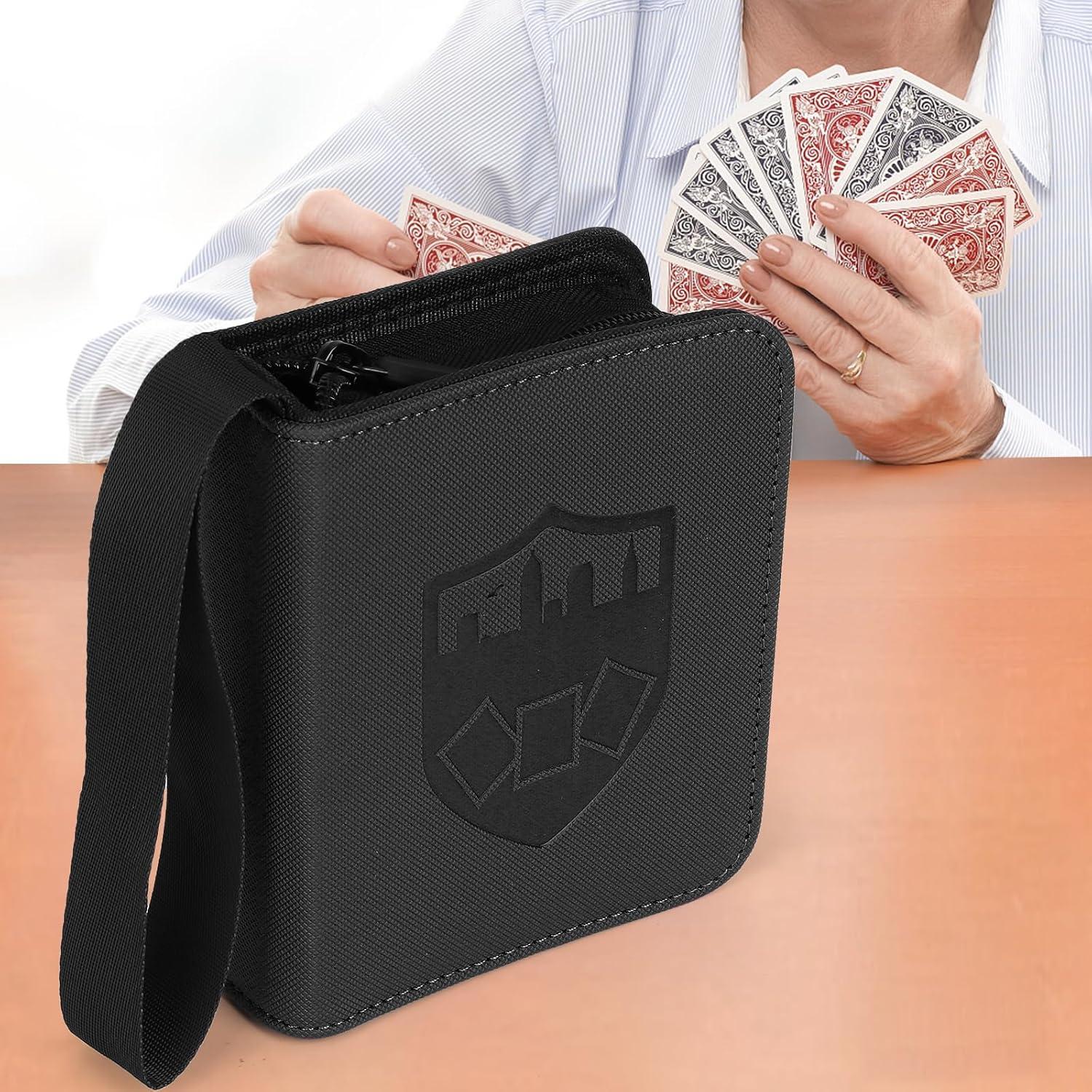 Carpeta de Tarjetas 1 Pocket TRBINDER Negra 80 Bolsillos