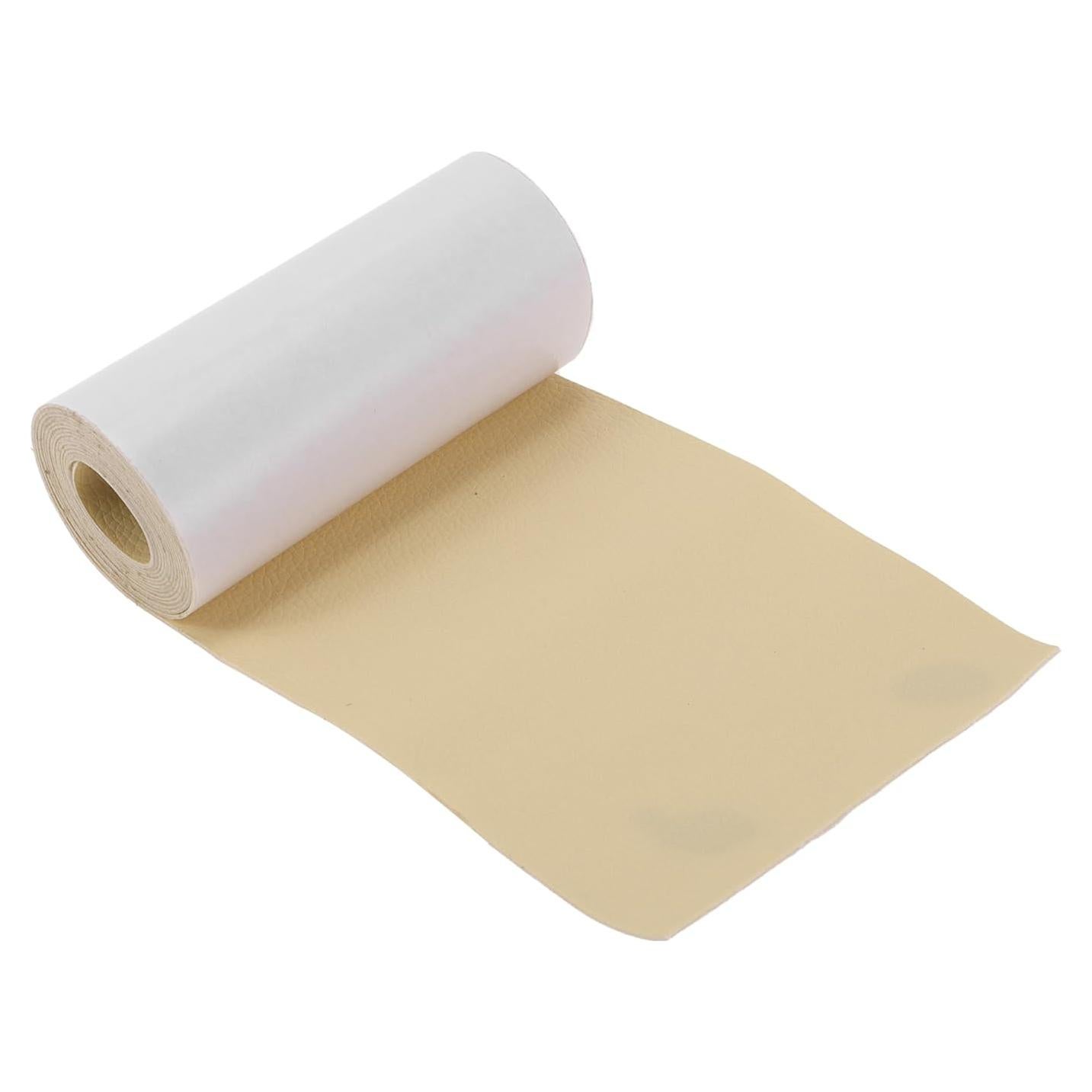 Parche de Reparación de Cuero Autoadhesivo VekAuto 10x160cm Beige