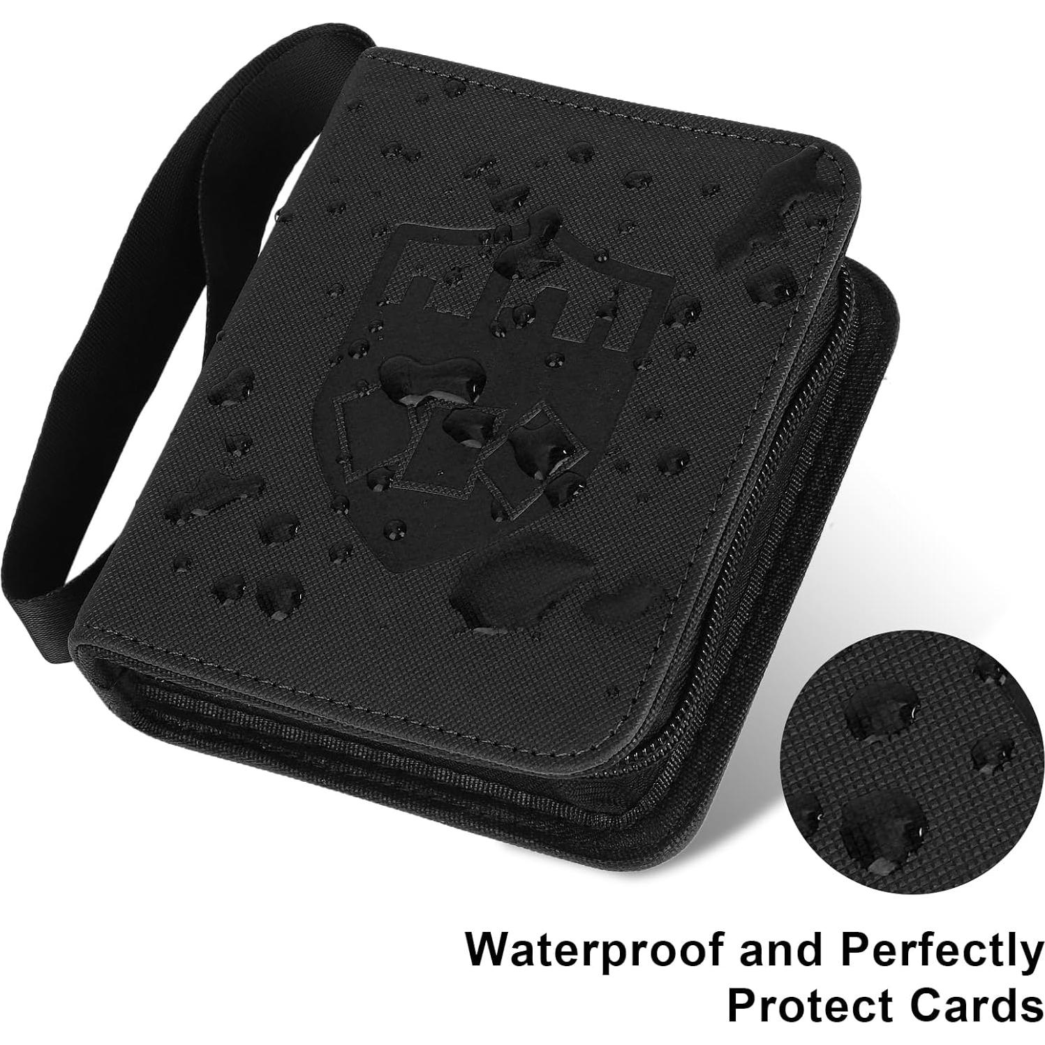 Carpeta de Tarjetas 1 Pocket TRBINDER Negra 80 Bolsillos