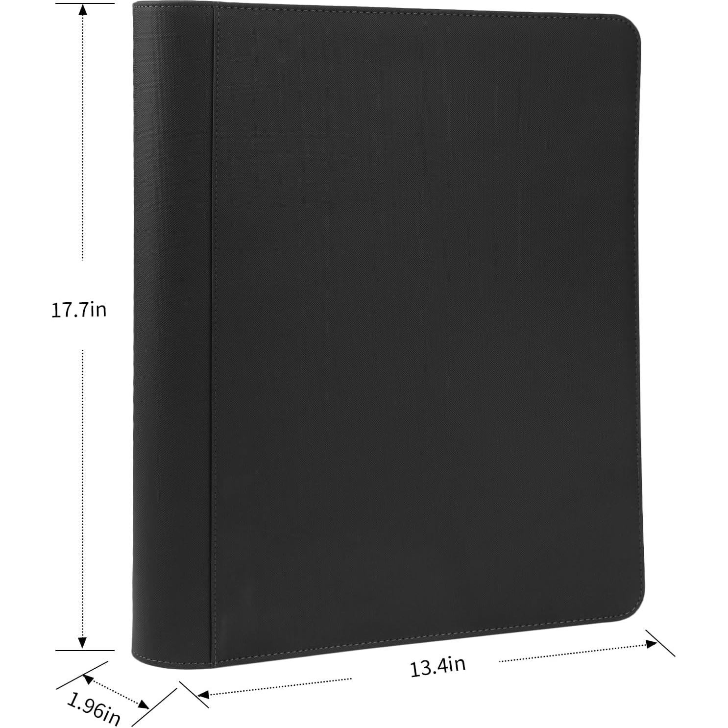 Carpeta de Tarjetas GERMUN TRBINDER 16 Bolsillos Negra