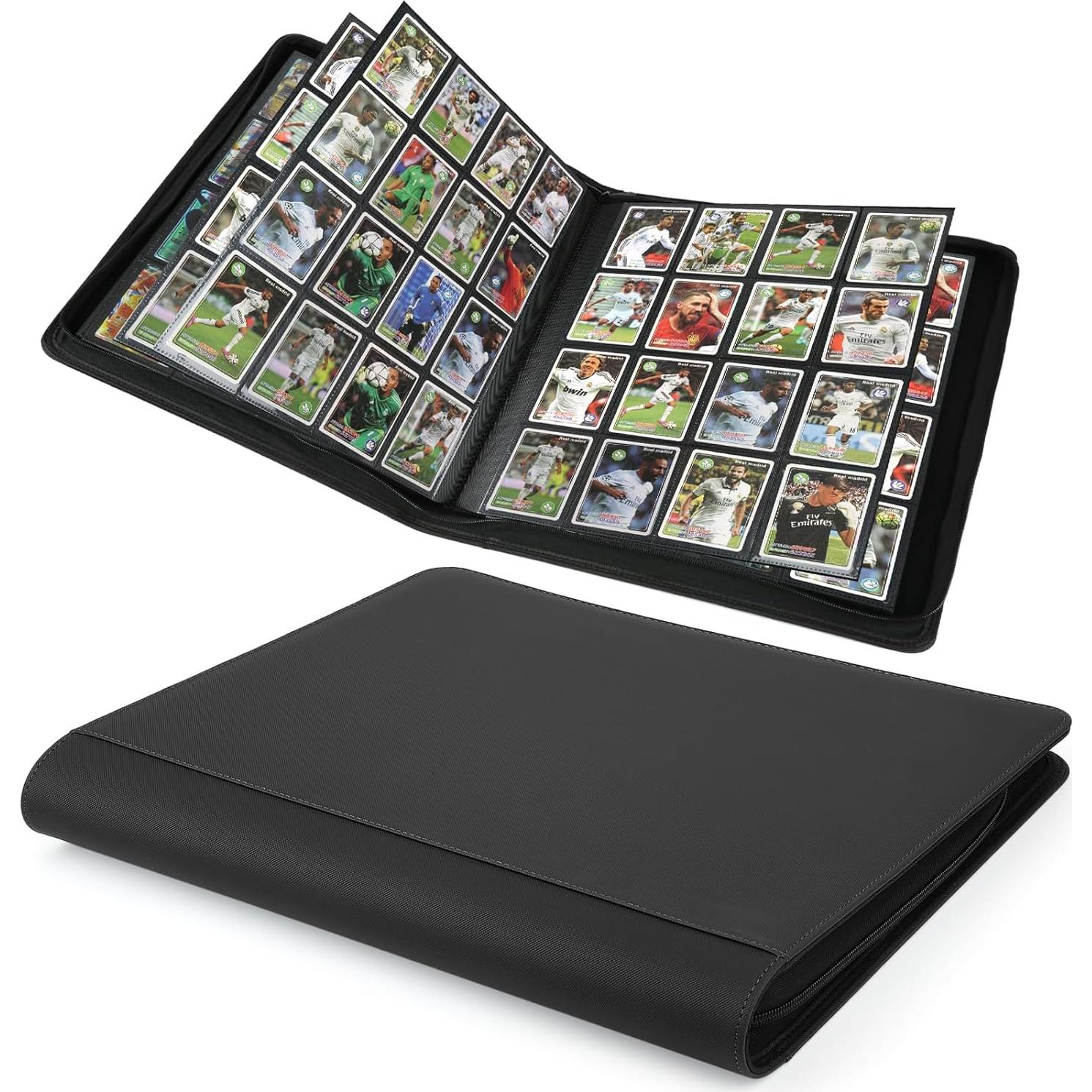 Carpeta de Tarjetas GERMUN TRBINDER 16 Bolsillos Negra