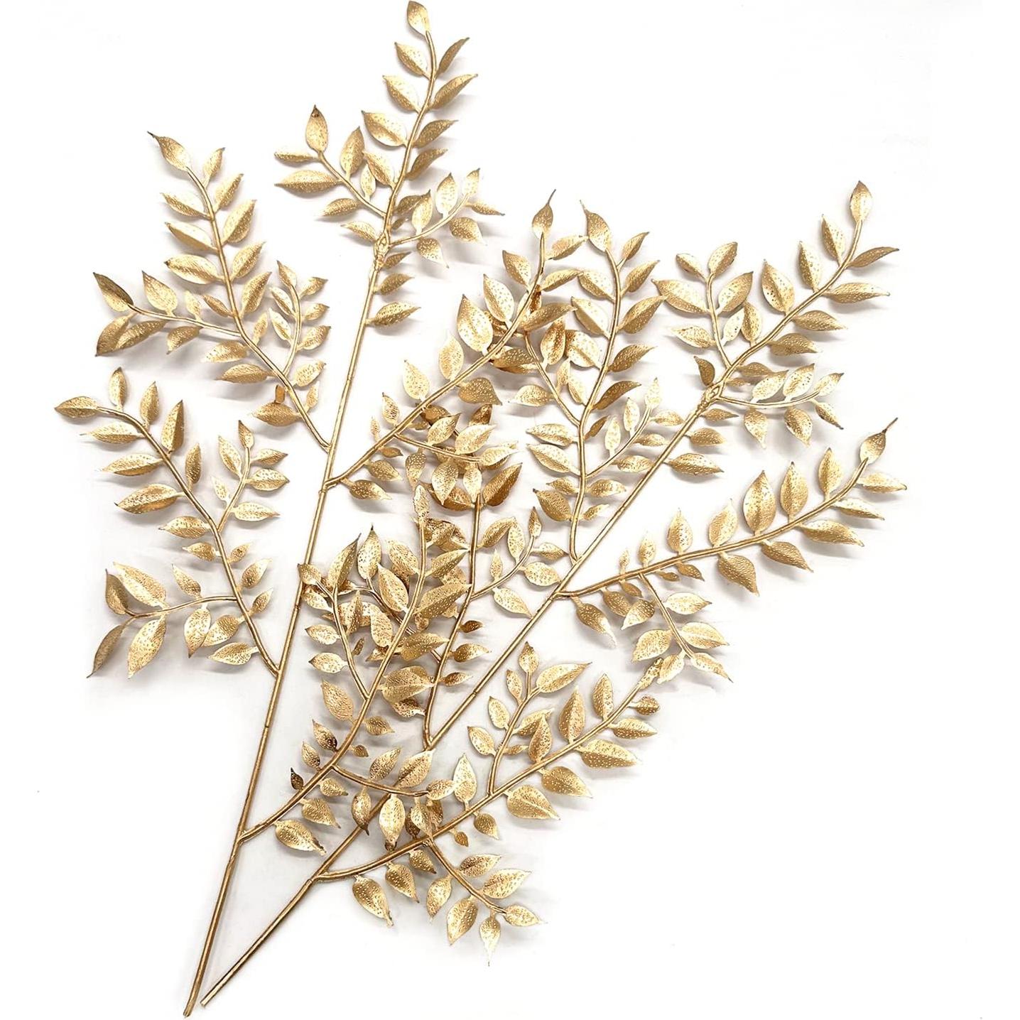 Planta Artificial Dorada MASUMARK SM - 5 Pcs Decoración