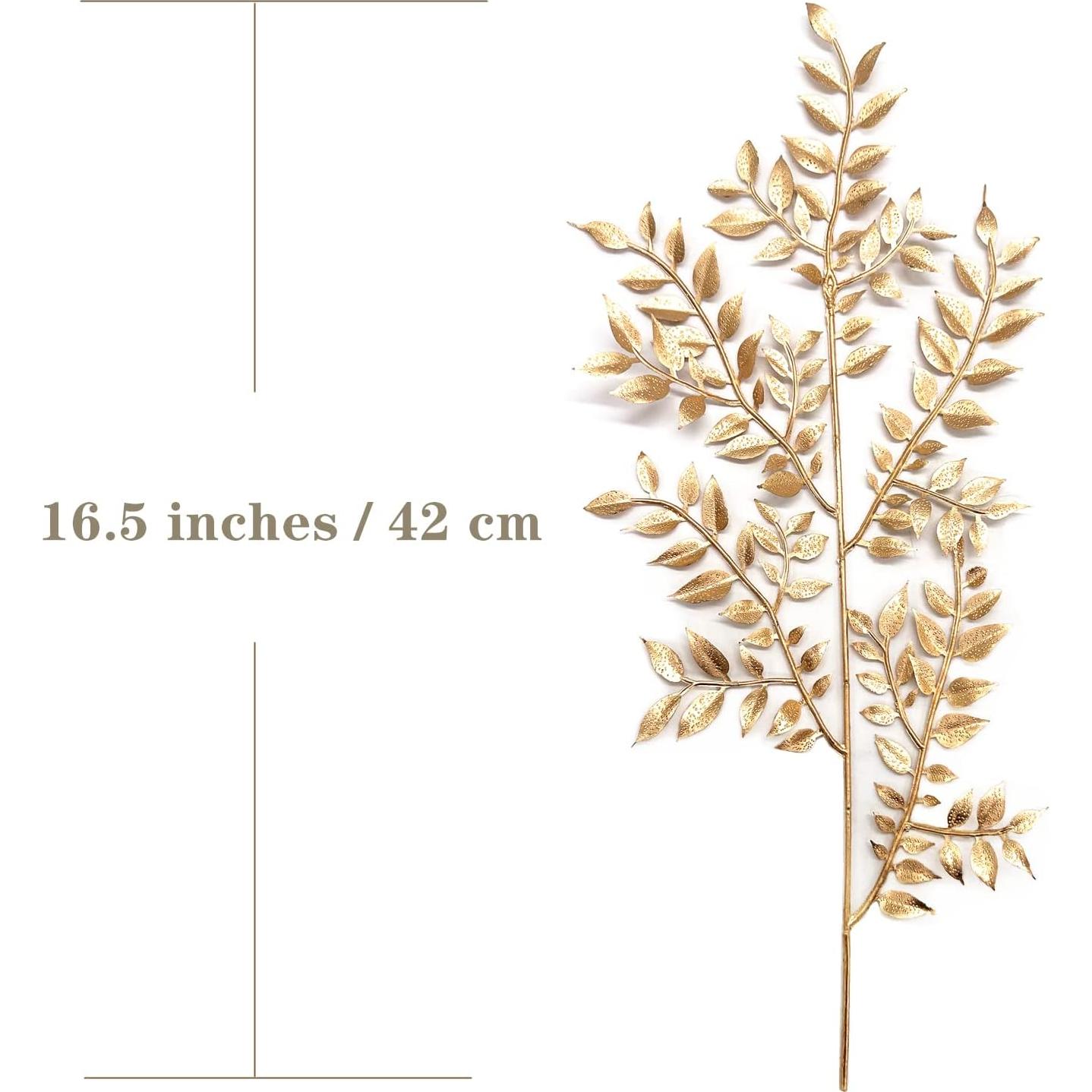 Planta Artificial Dorada MASUMARK SM - 5 Pcs Decoración