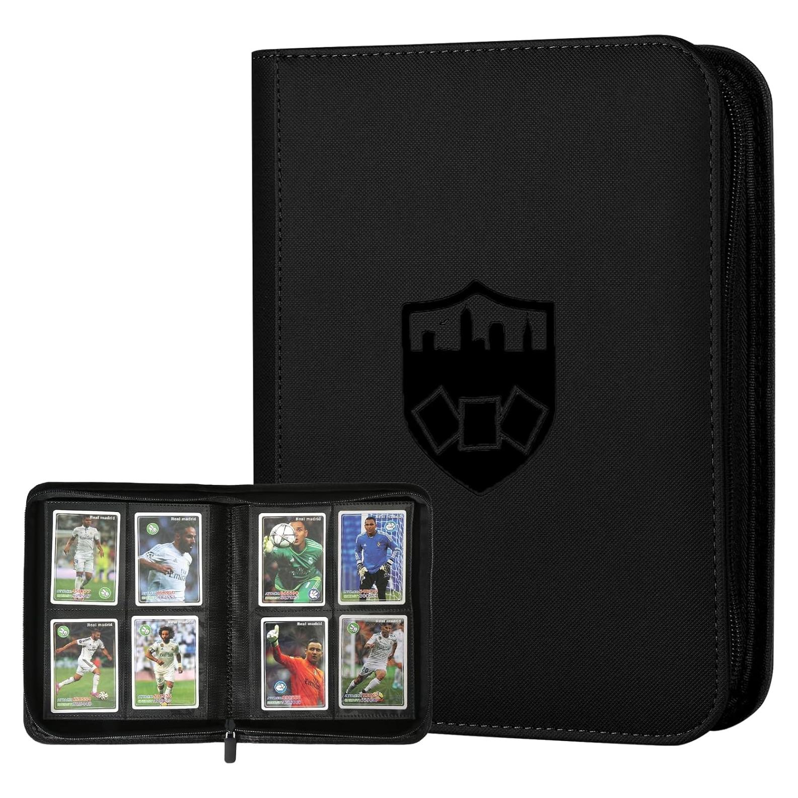 Carpeta de Tarjetas GERMUN PU 4 Bolsillos para 160 Tarjetas