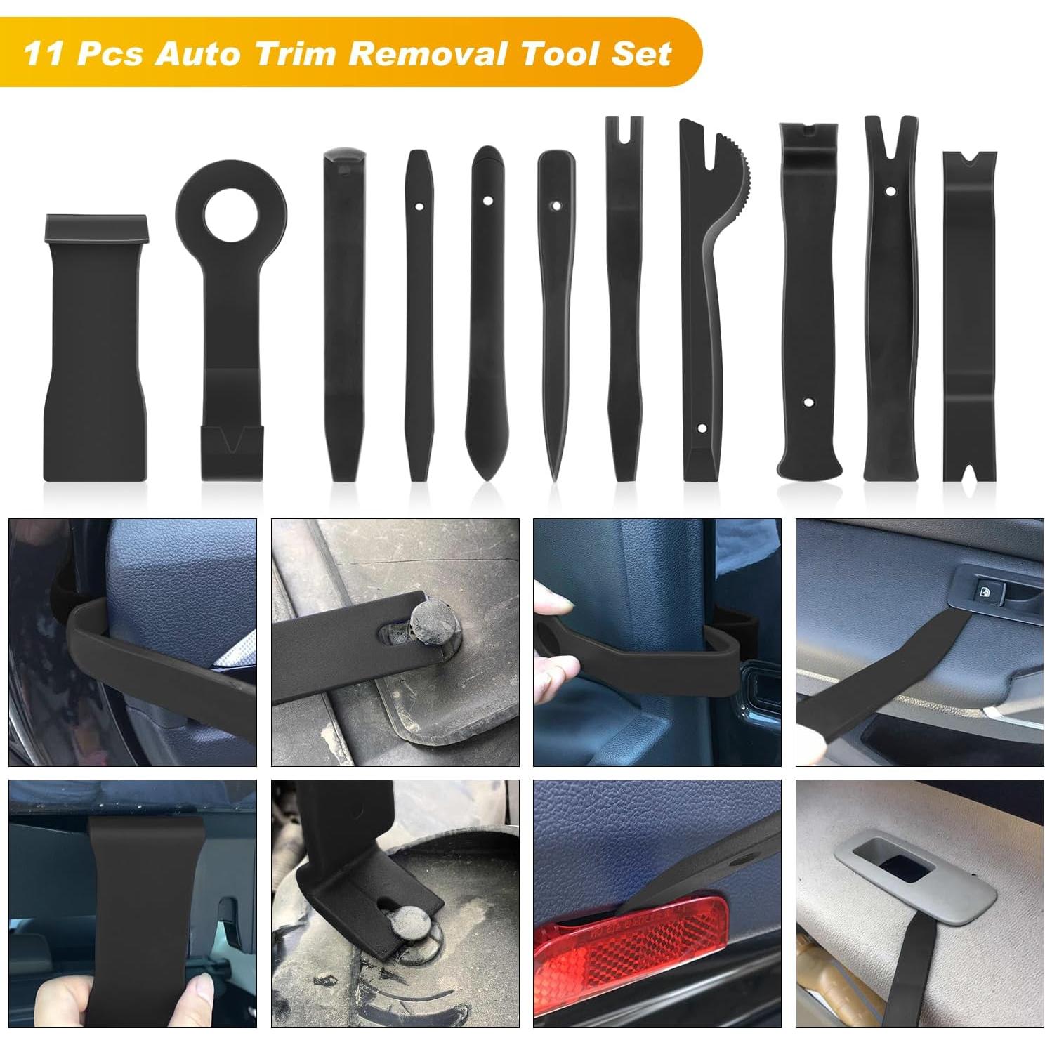 Juego de Herramientas de Extracción GOOACC 19 Piezas Nylon Negro