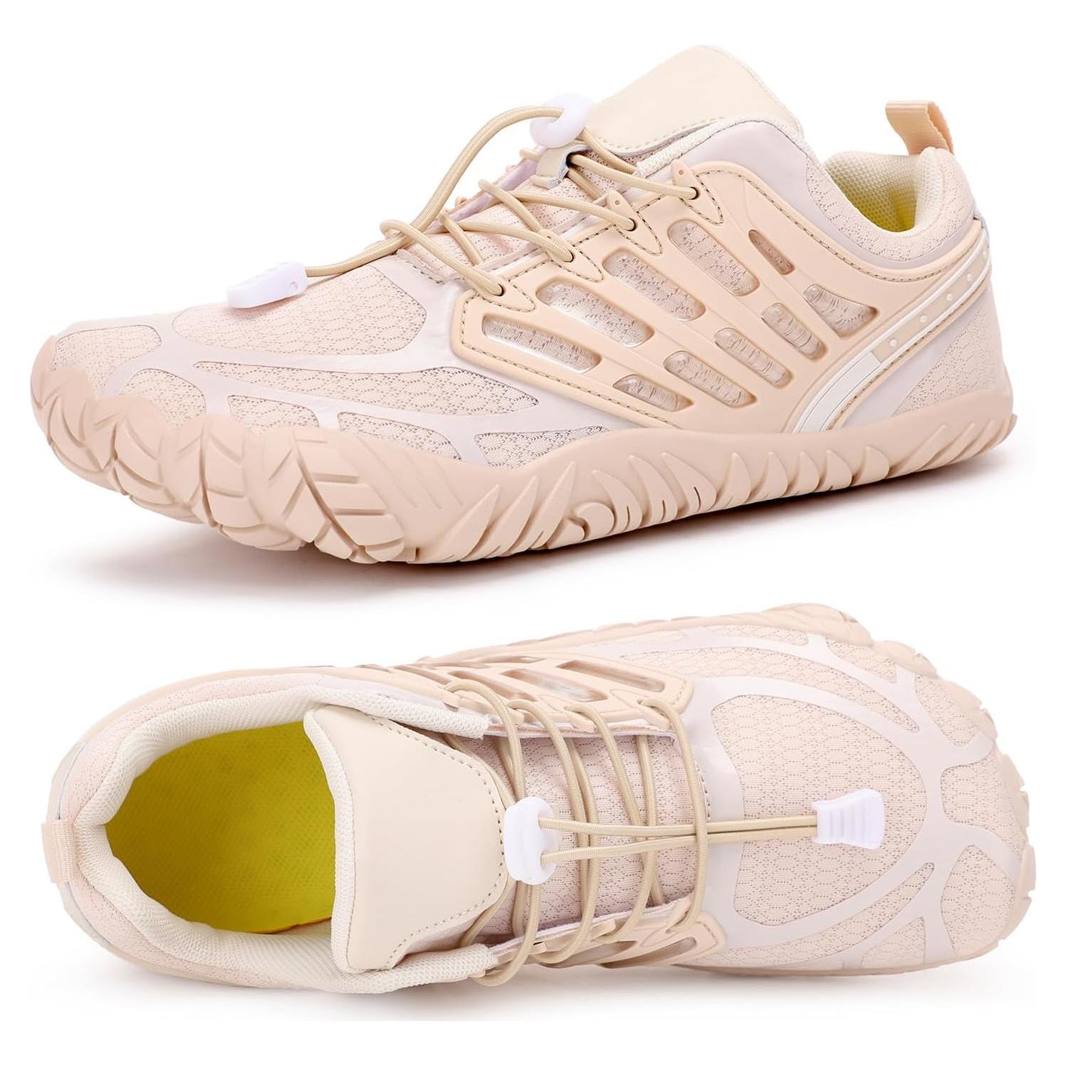 Zapatos Barefoot Mujeres MeXYZ Diseño Caída Cero Beige