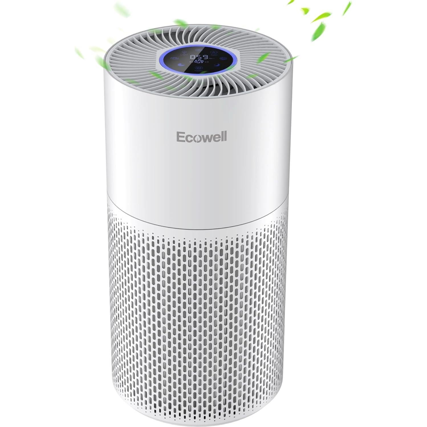 Purificador de Aire ECOWELL EAP360 HEPA 99.97% 152.4 m²