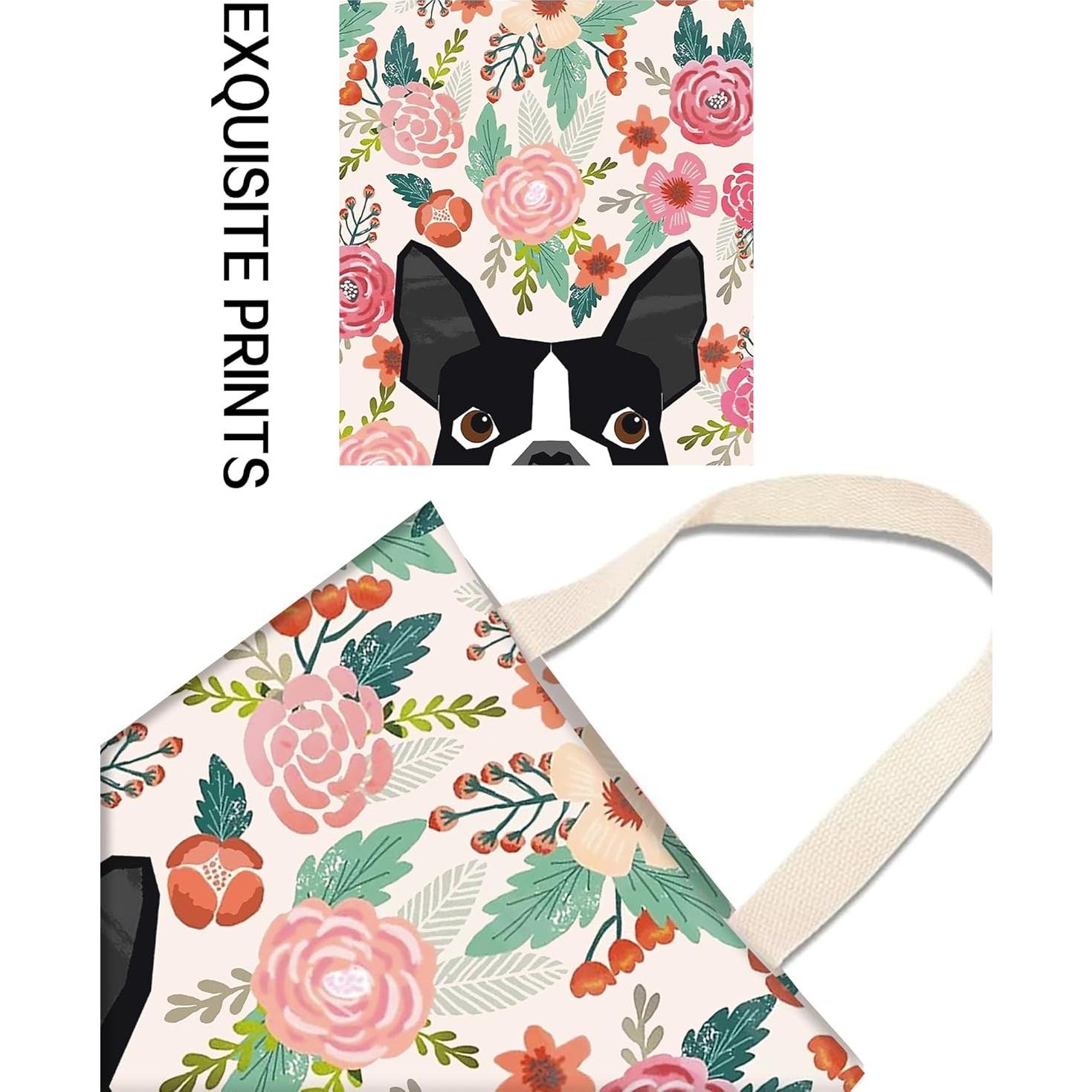 Basurero de Auto ANKVRP Colgante Ecológico Boston Terrier