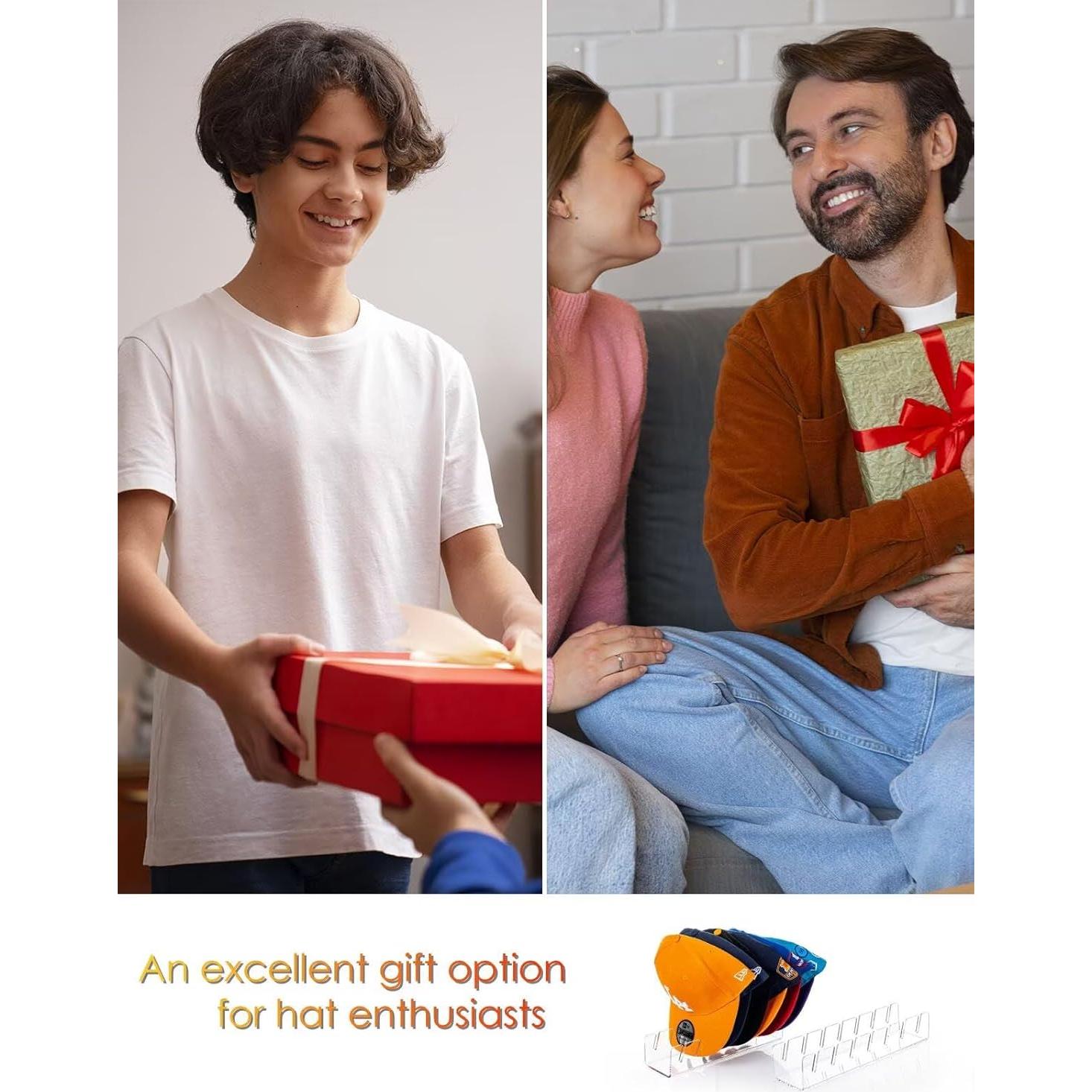 Soporte para Sombreros OAPRIRE Acrílico Transparente 2 Piezas