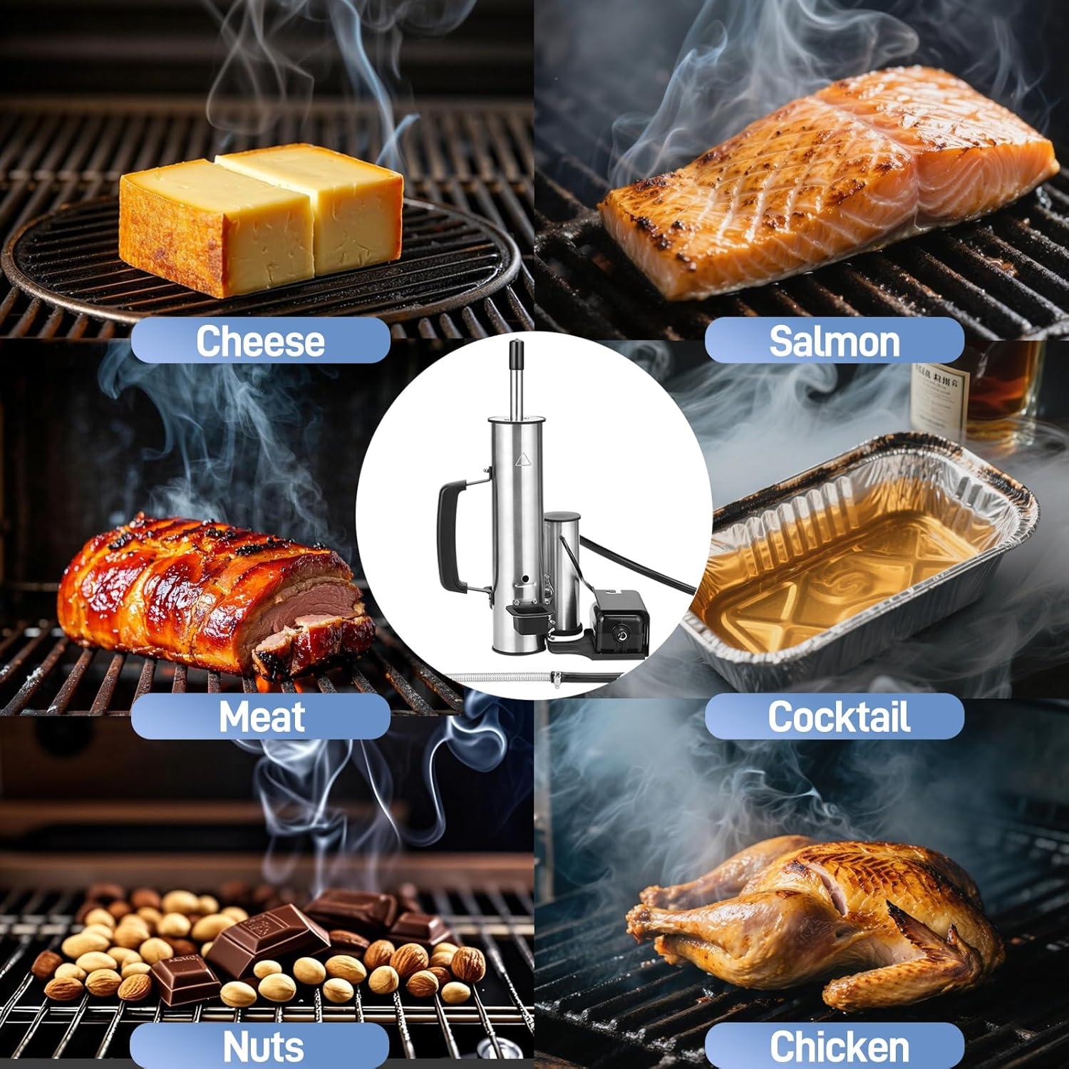 Generador de Humo Ueiticsk QH47 Eléctrico Acero Inoxidable 2.6kg