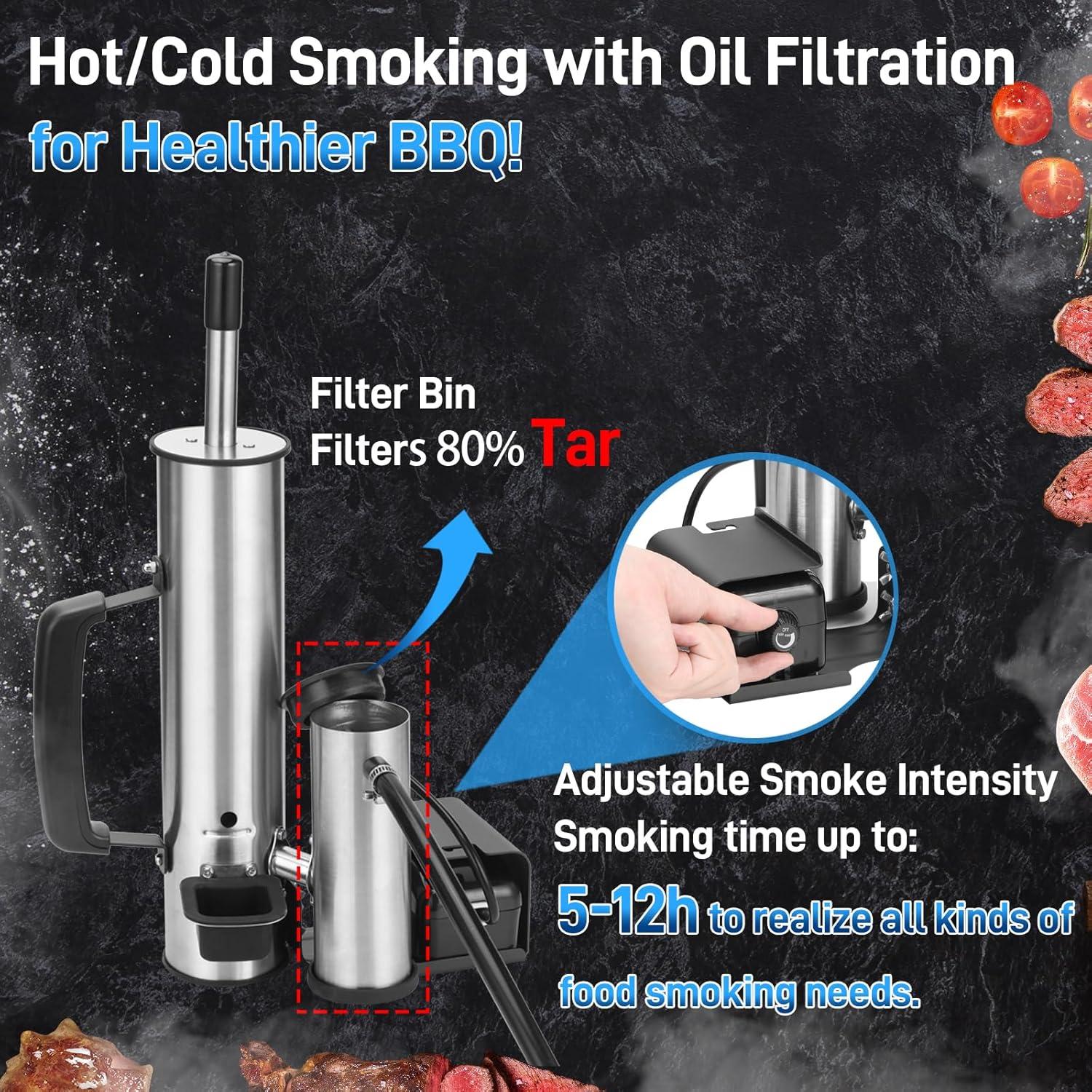 Generador de Humo Ueiticsk QH47 Eléctrico Acero Inoxidable 2.6kg