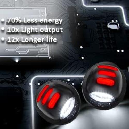 Luces de Matrícula LED Bestview para Ford y Lincoln - 2 PCS