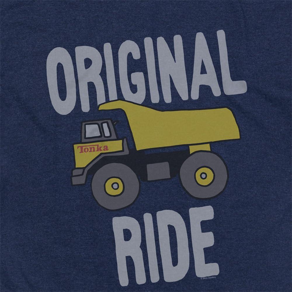 Camiseta Clásica Unisex Popfunk Algodón Azul Marino Grande