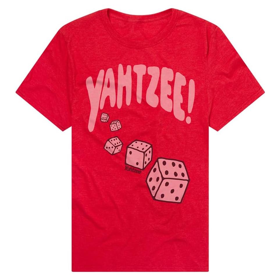 Camiseta Clásica Unisex Popfunk Algodón Rojo Pequeño