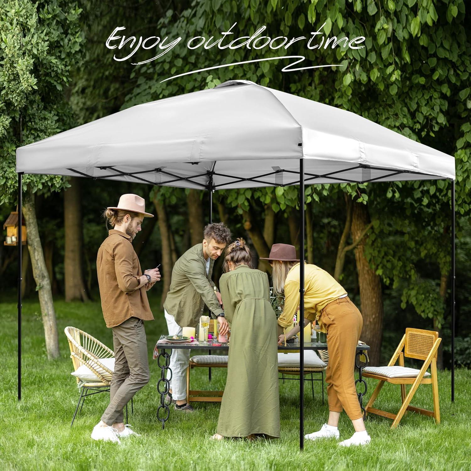 Cubierta Superior de Reemplazo Rinling 10x10 Carpa Blanca