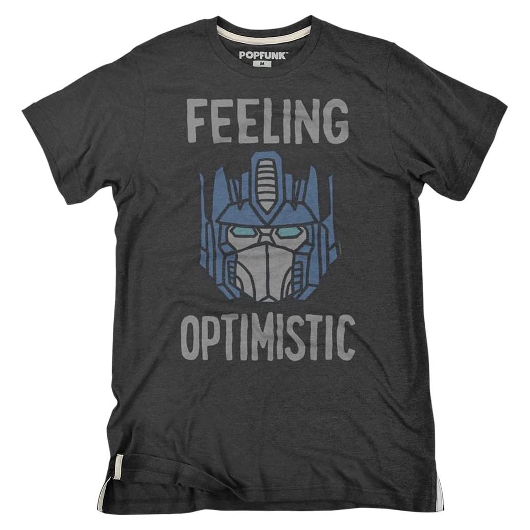 Camiseta Clásica PopFunk Unisex Algodón XX-Large Optimista Prime