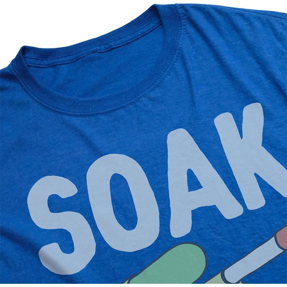 Camiseta Clásica Unisex Popfunk Algodón X-Large Azul